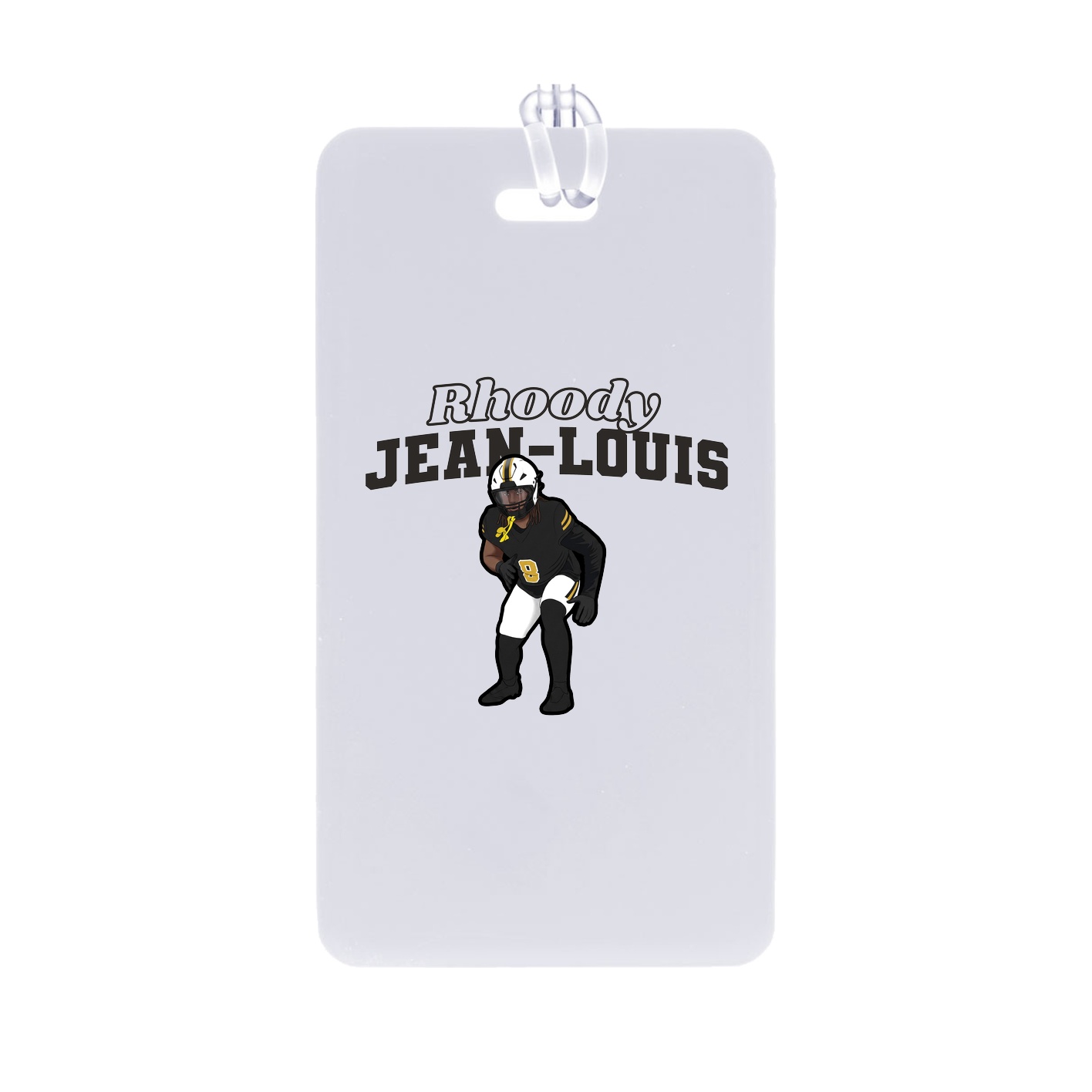 Bag Tag — Name Arch in Classic