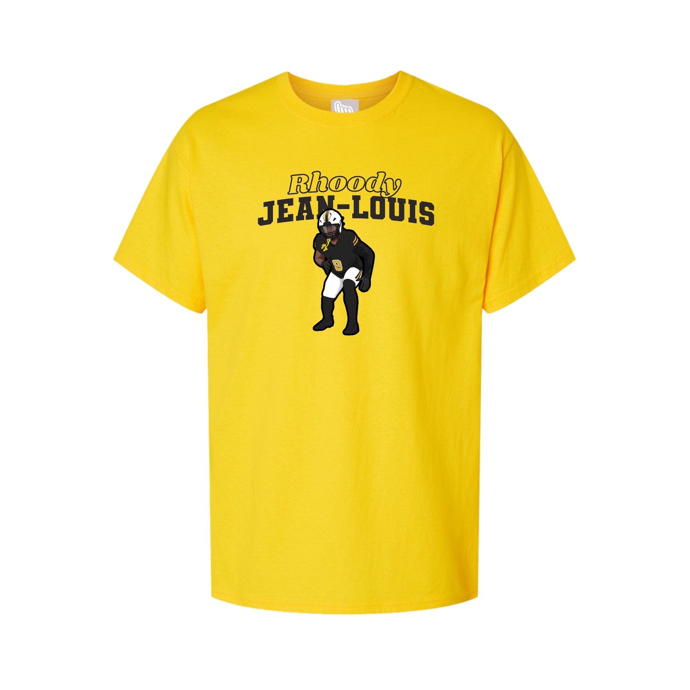 Tee — Name Arch in Gold