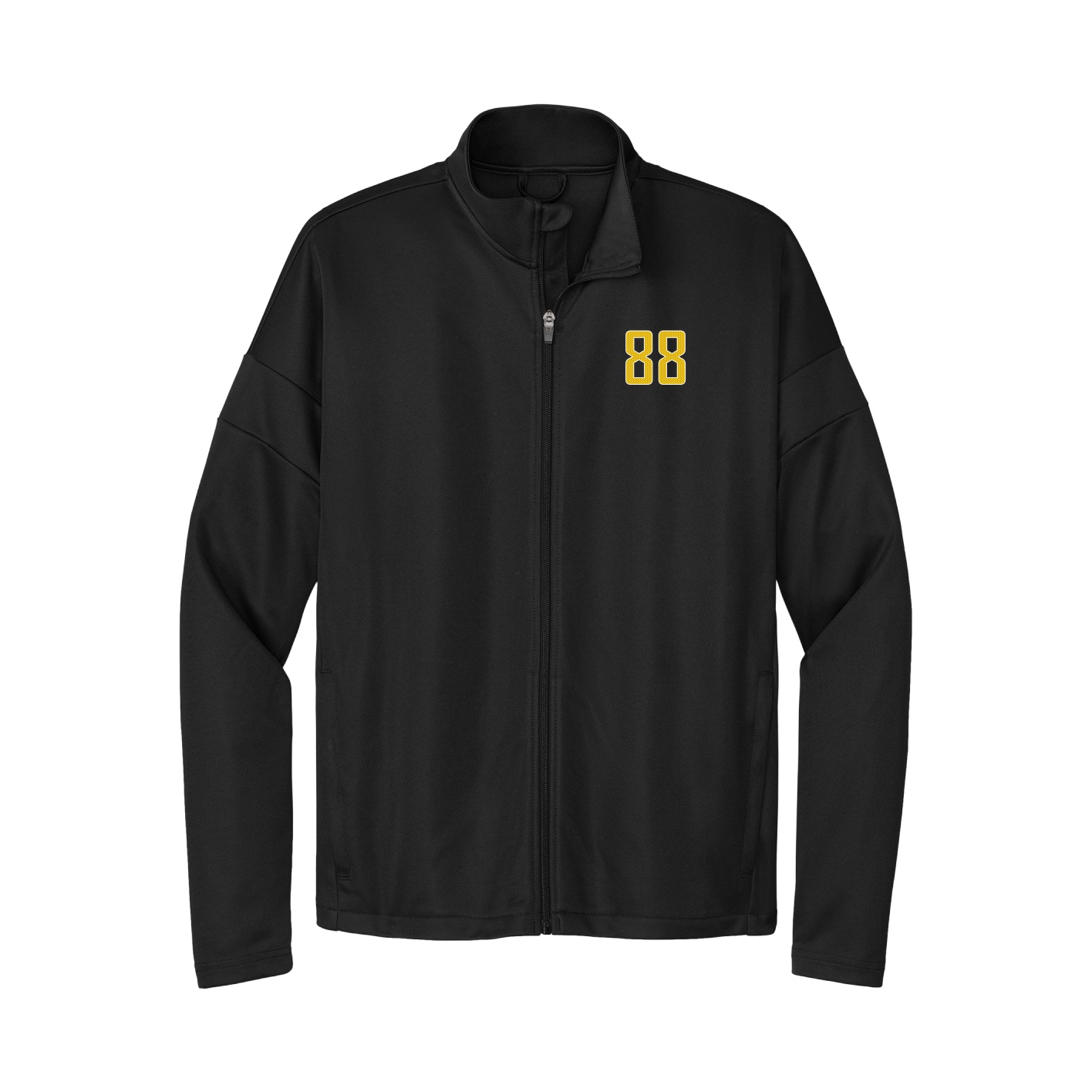 Team Travel Full-Zip Jacket — Front Shirsy in Black