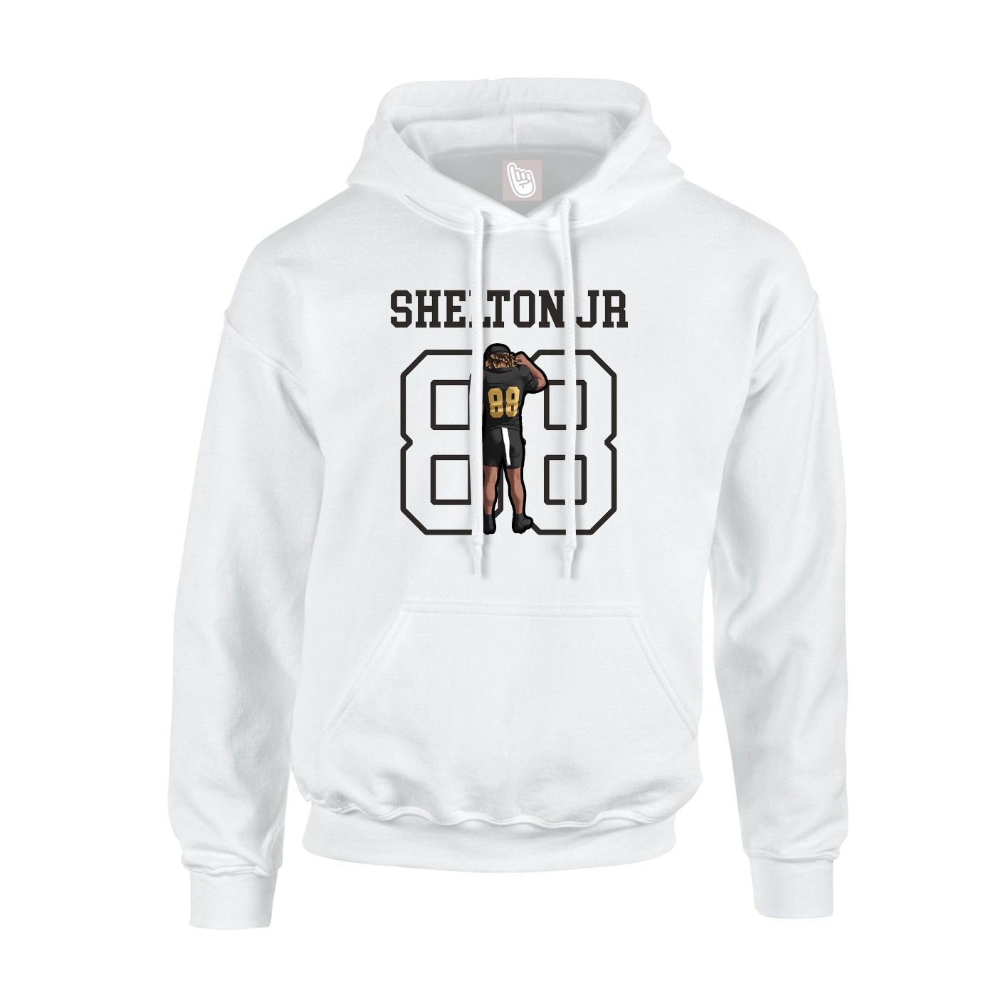 Hoodie — Shirsey in White