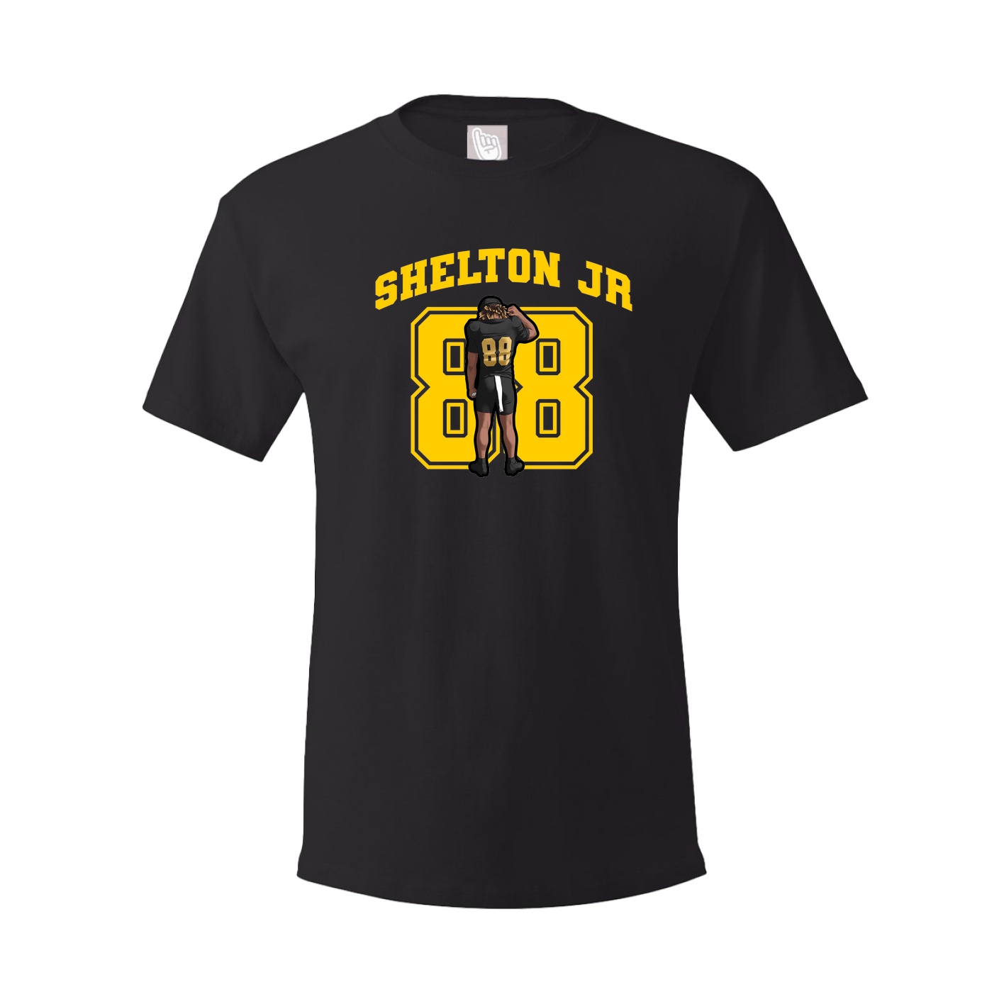 Youth Tee — Number in Black