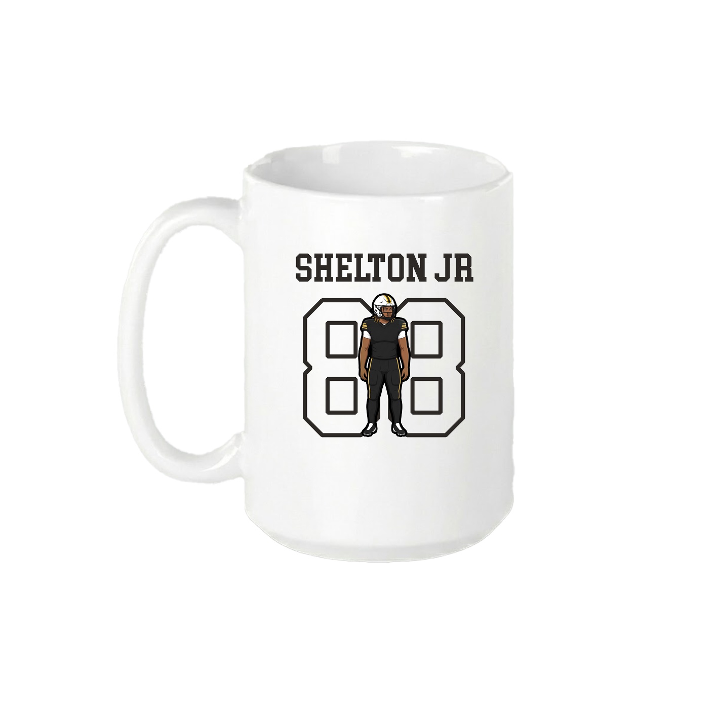15oz Coffee Mug — Shirsey in White