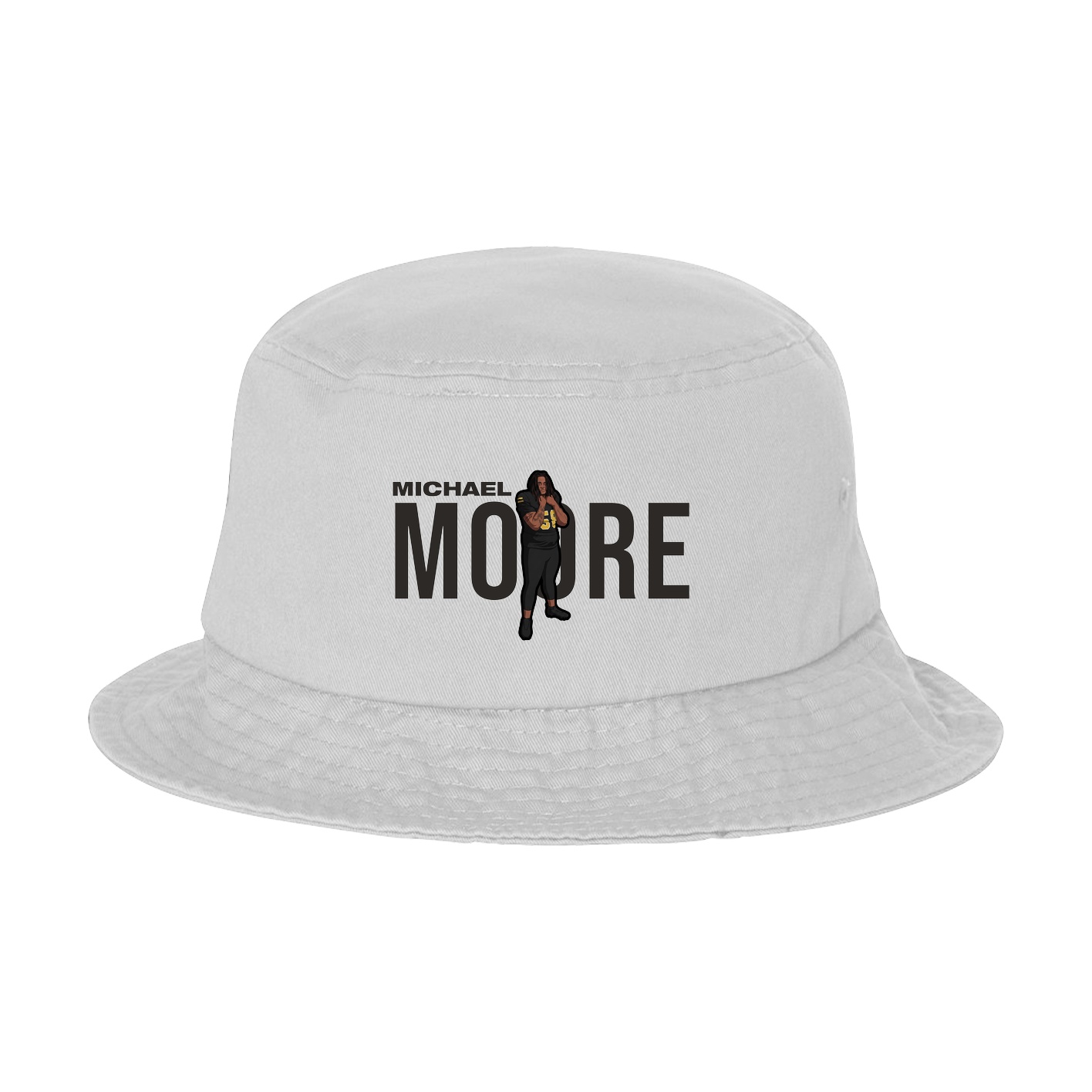 Bucket Cap — Player Name in White