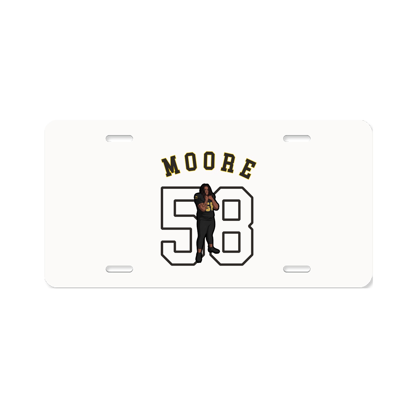 License Plate — Shirsey Arch in Classic