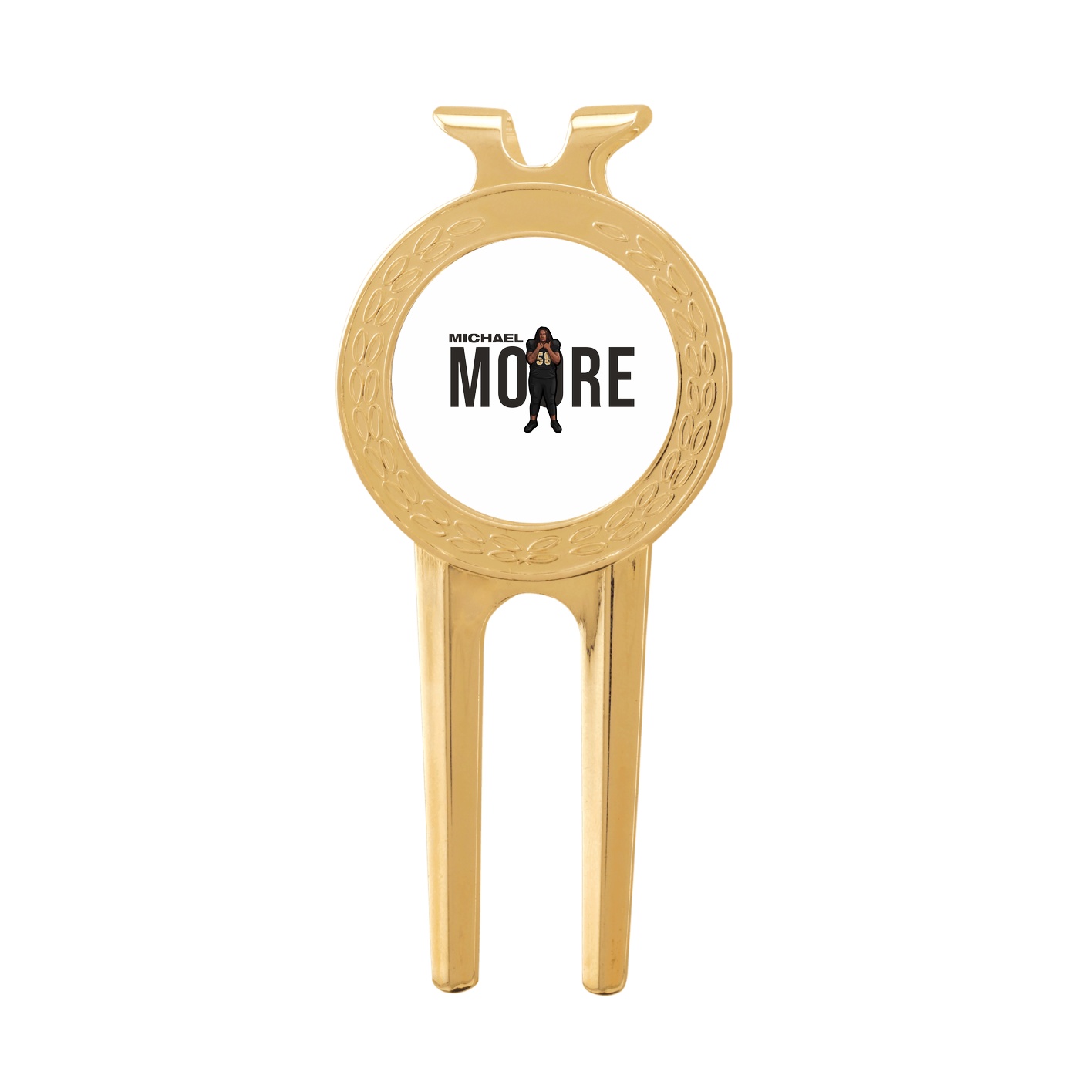 Divot Tool with Ball Marker — Player Name in Classic