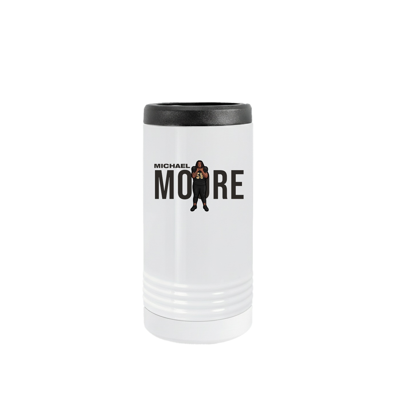 Slim Beverage Holder — Player Name in White