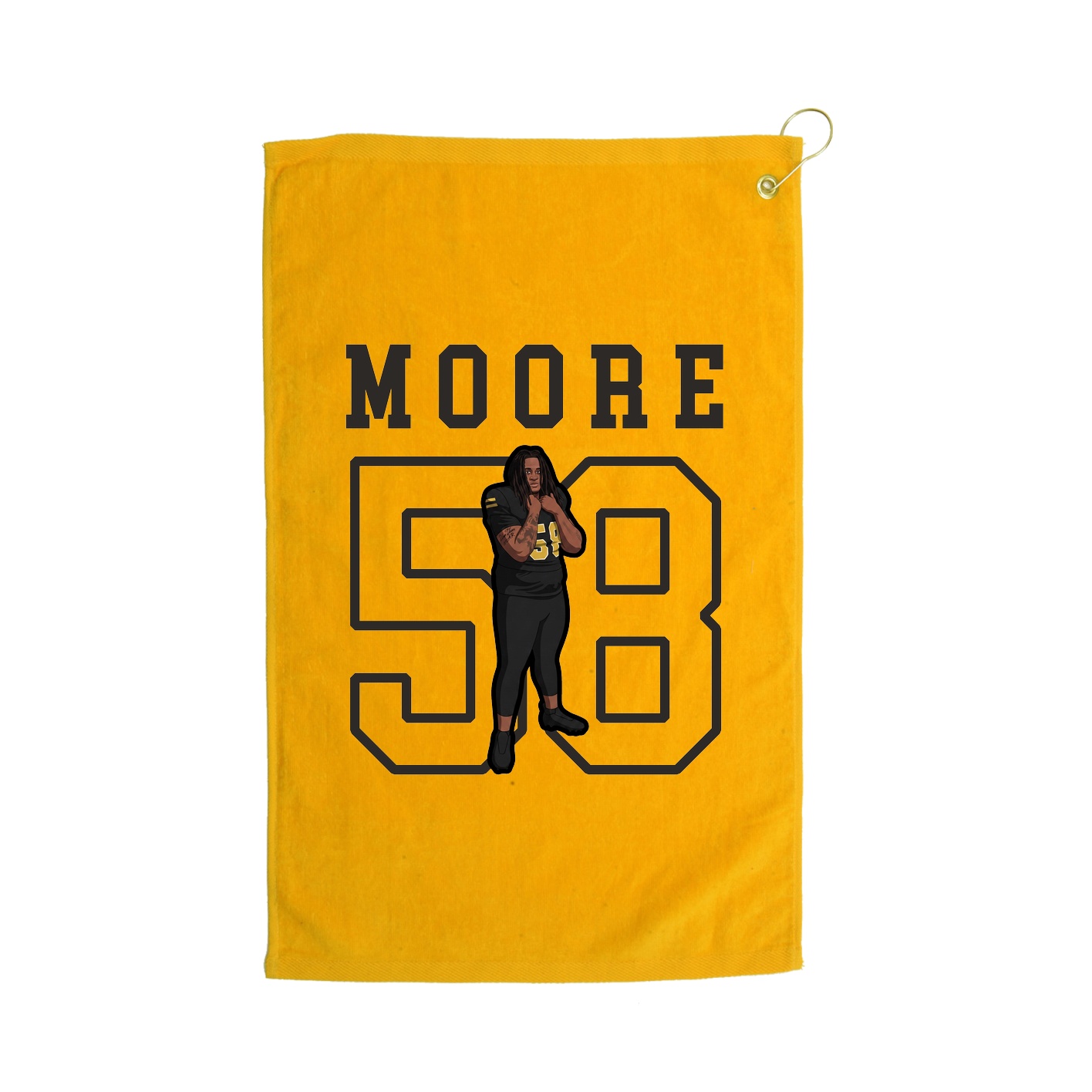 Golf Towel — Shirsey in Gold