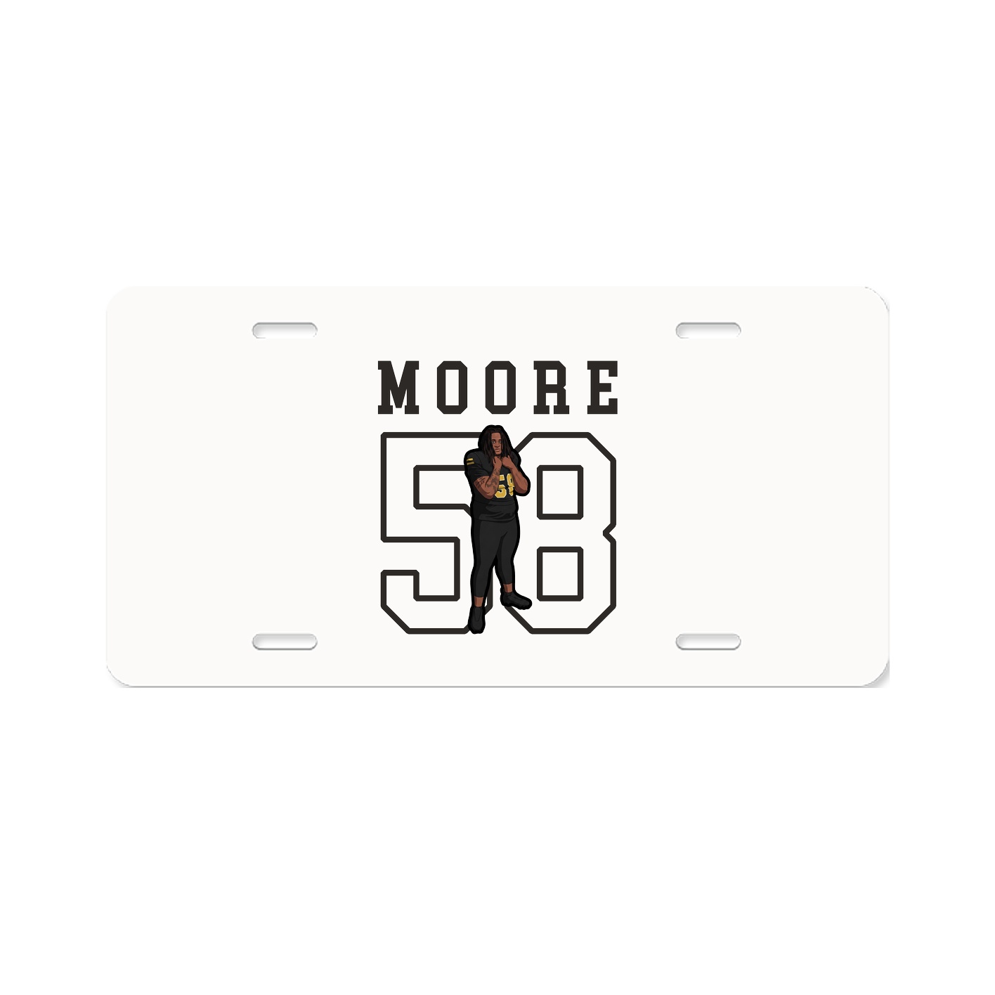 License Plate — Shirsey in Classic