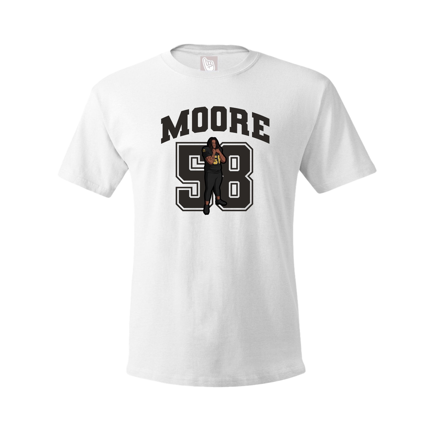 Tee — Number in White