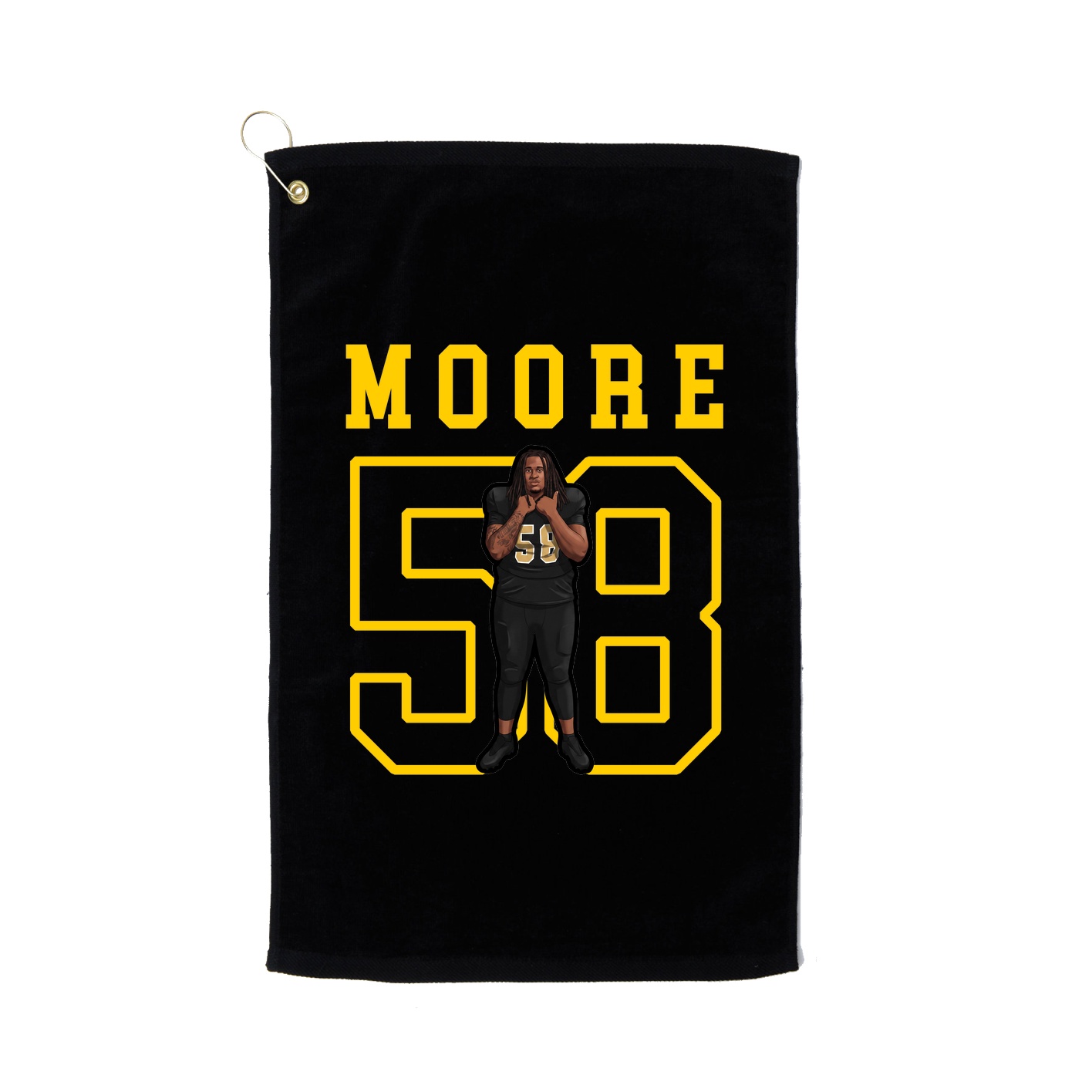 Golf Towel — Shirsey in Black