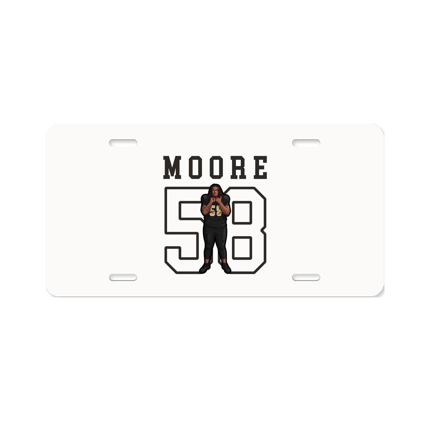 License Plate — Shirsey in Classic
