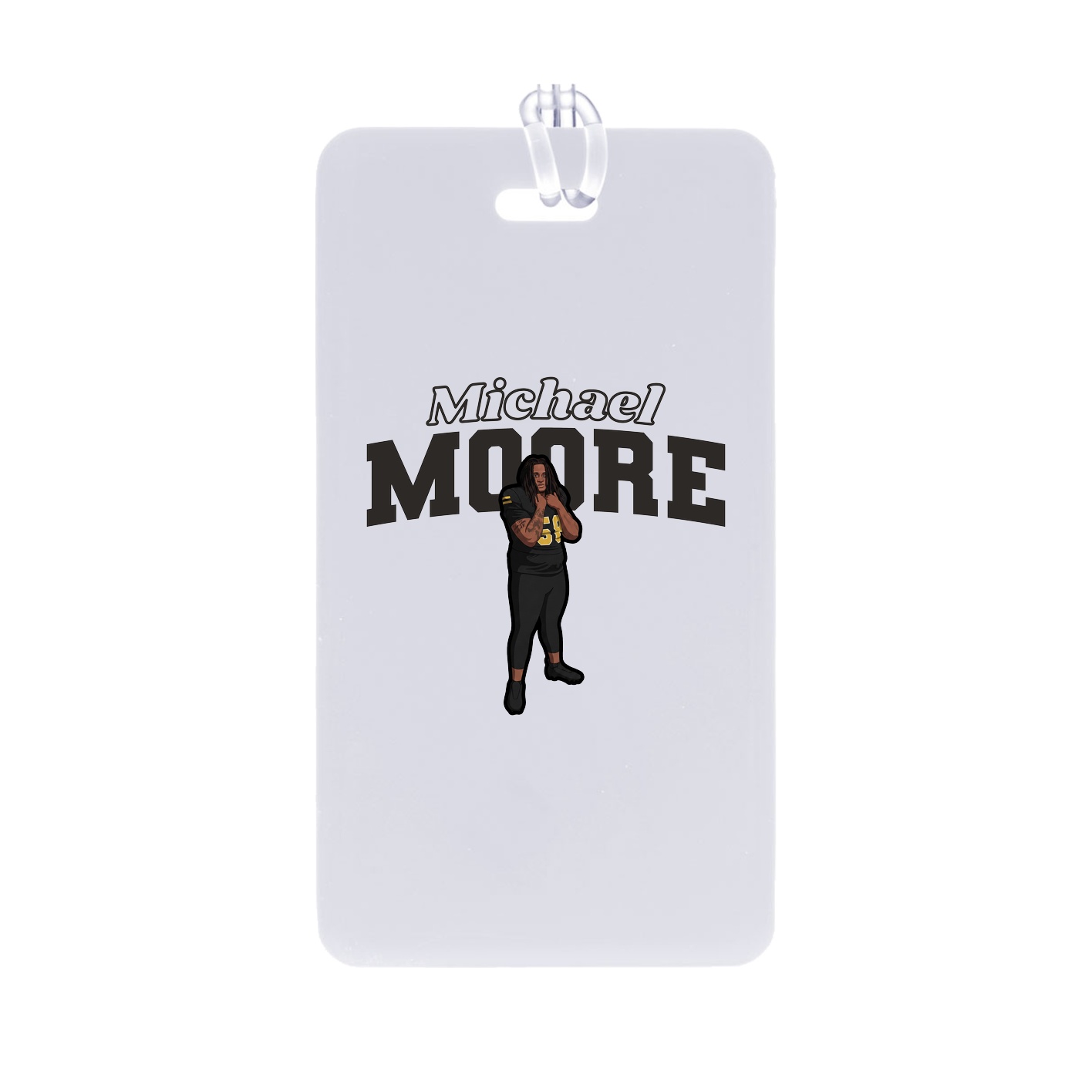 Bag Tag — Name Arch in Classic