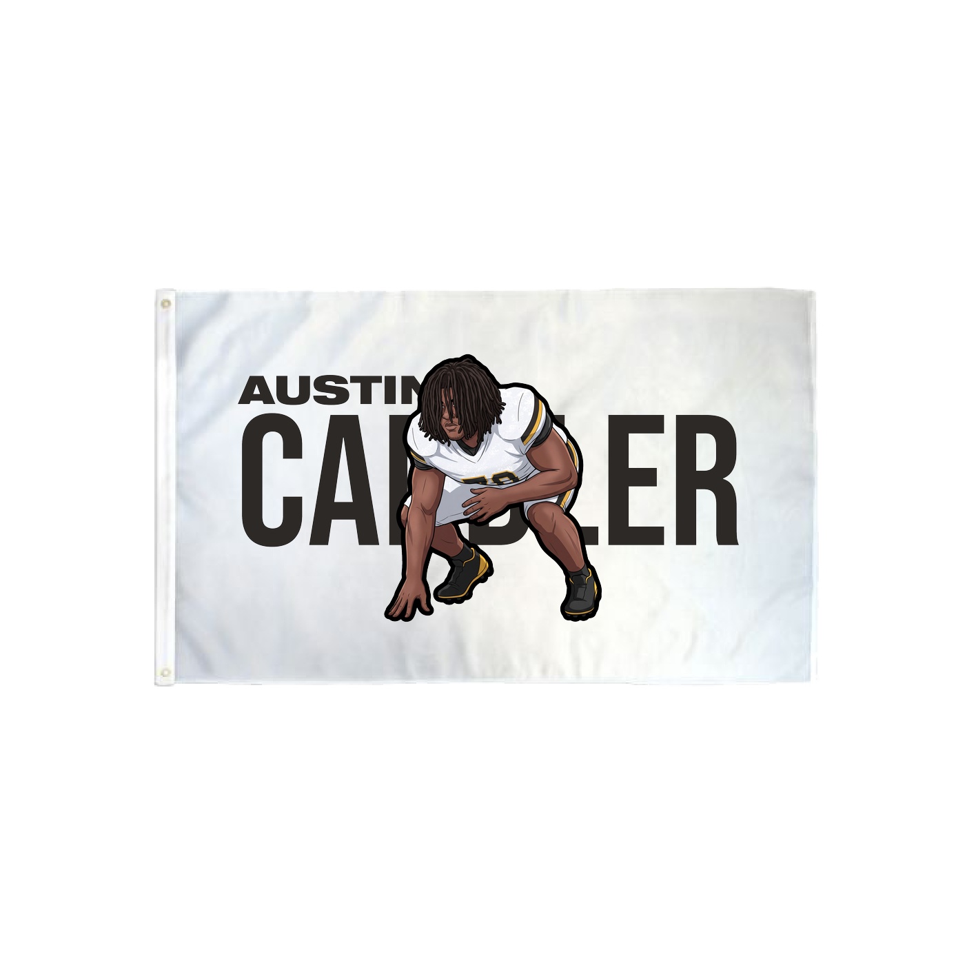 3x5 Flag — Player Name in Classic