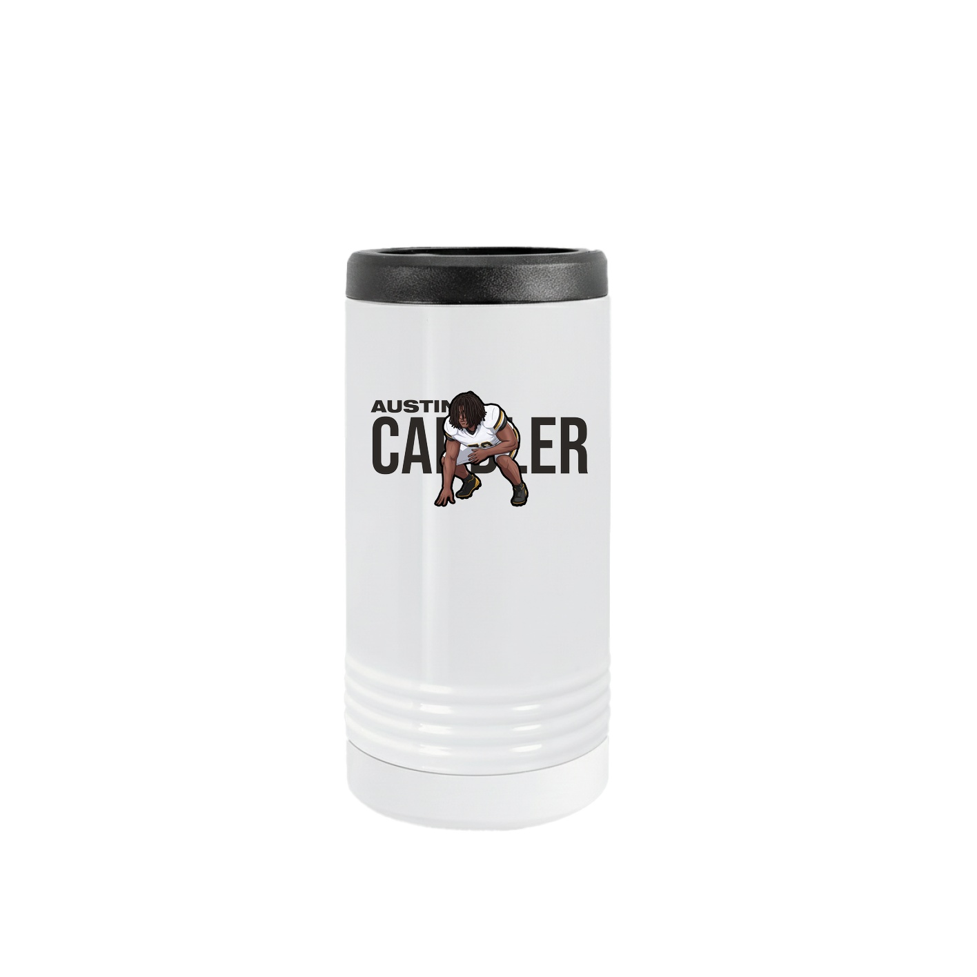 Slim Beverage Holder — Player Name in White