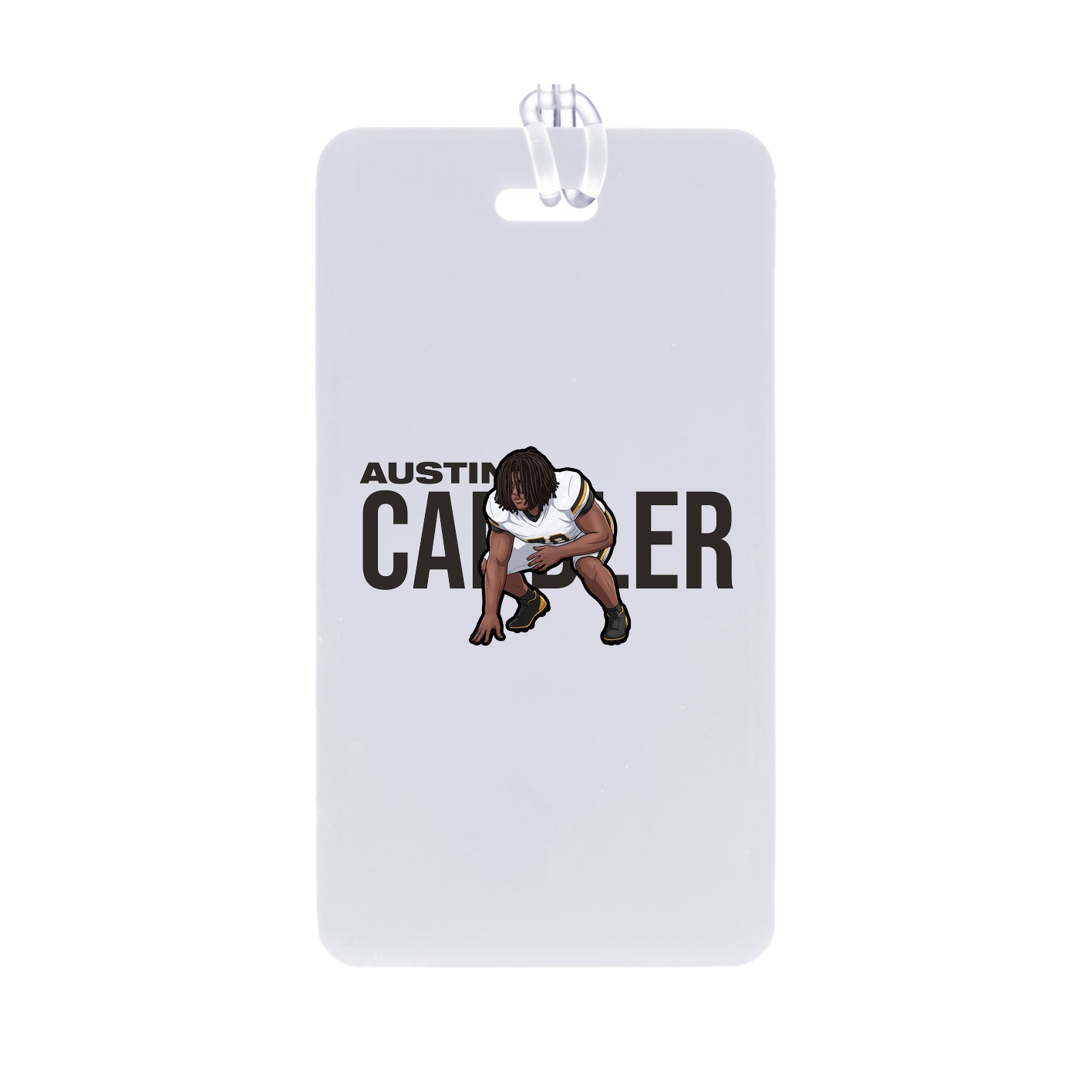 Bag Tag — Player Name in Classic