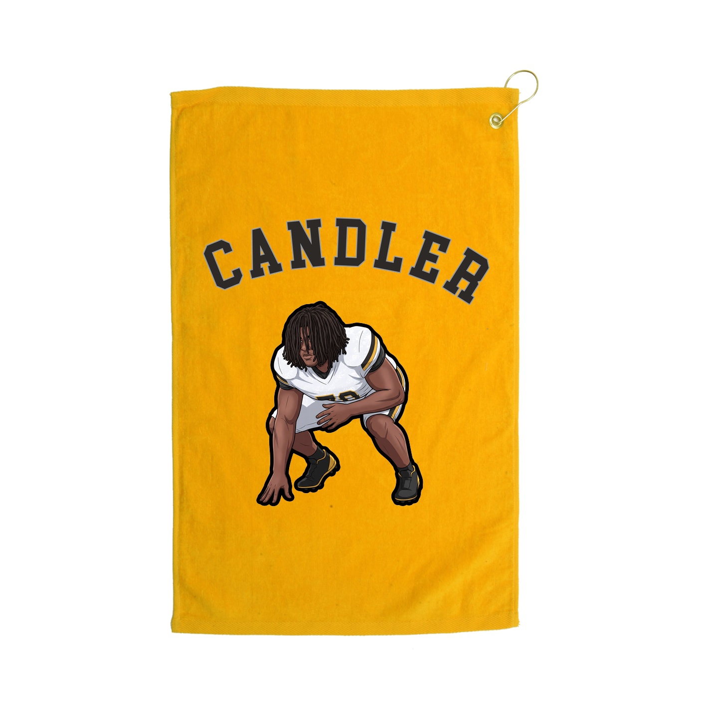 Golf Towel — Shirsey Arch in Gold
