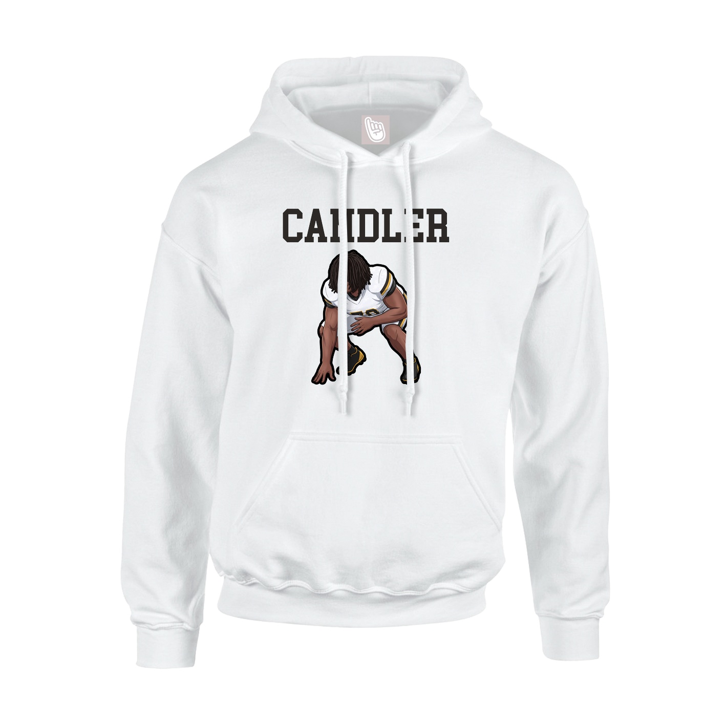 Youth Hoodie — Shirsey in White