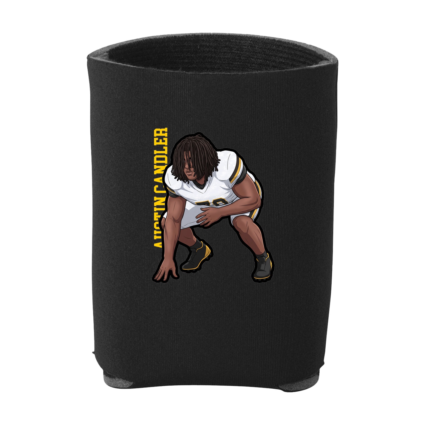 Can Holder — Name Vertical in Black