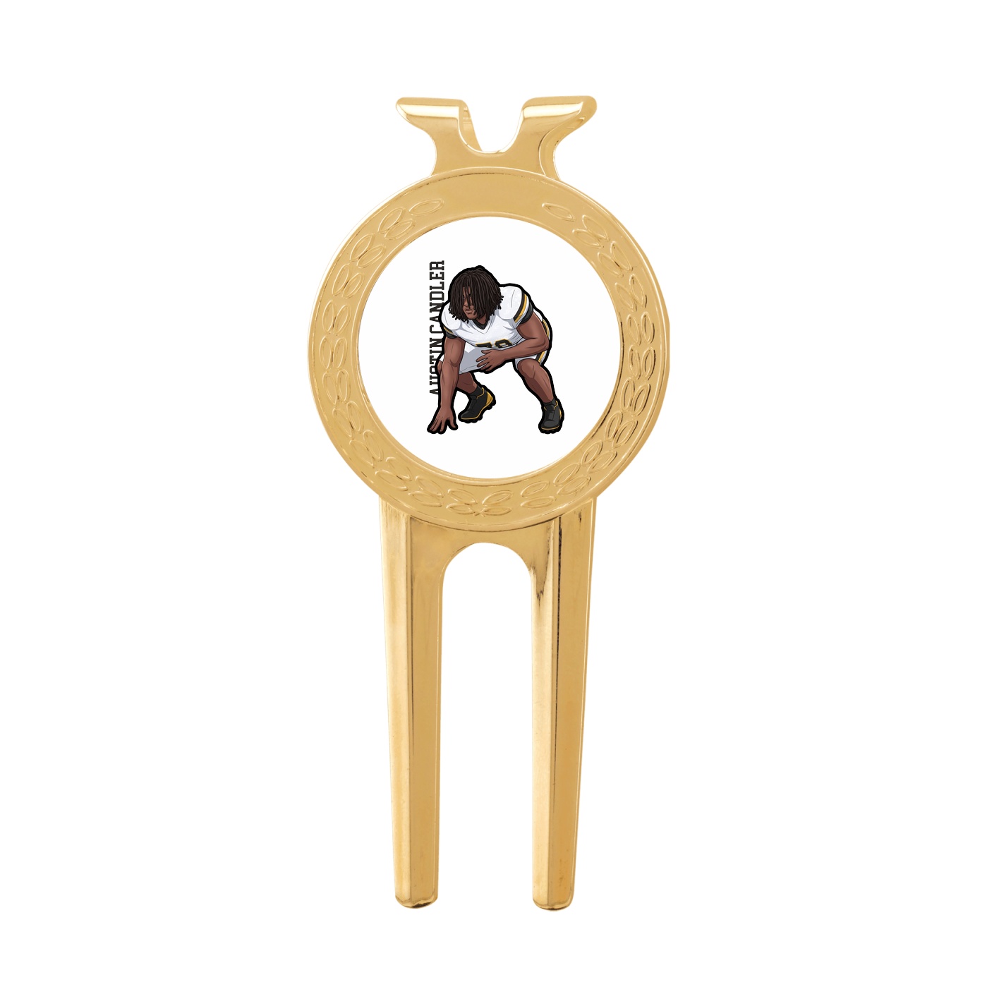 Divot Tool with Ball Marker — Name Vertical in Classic