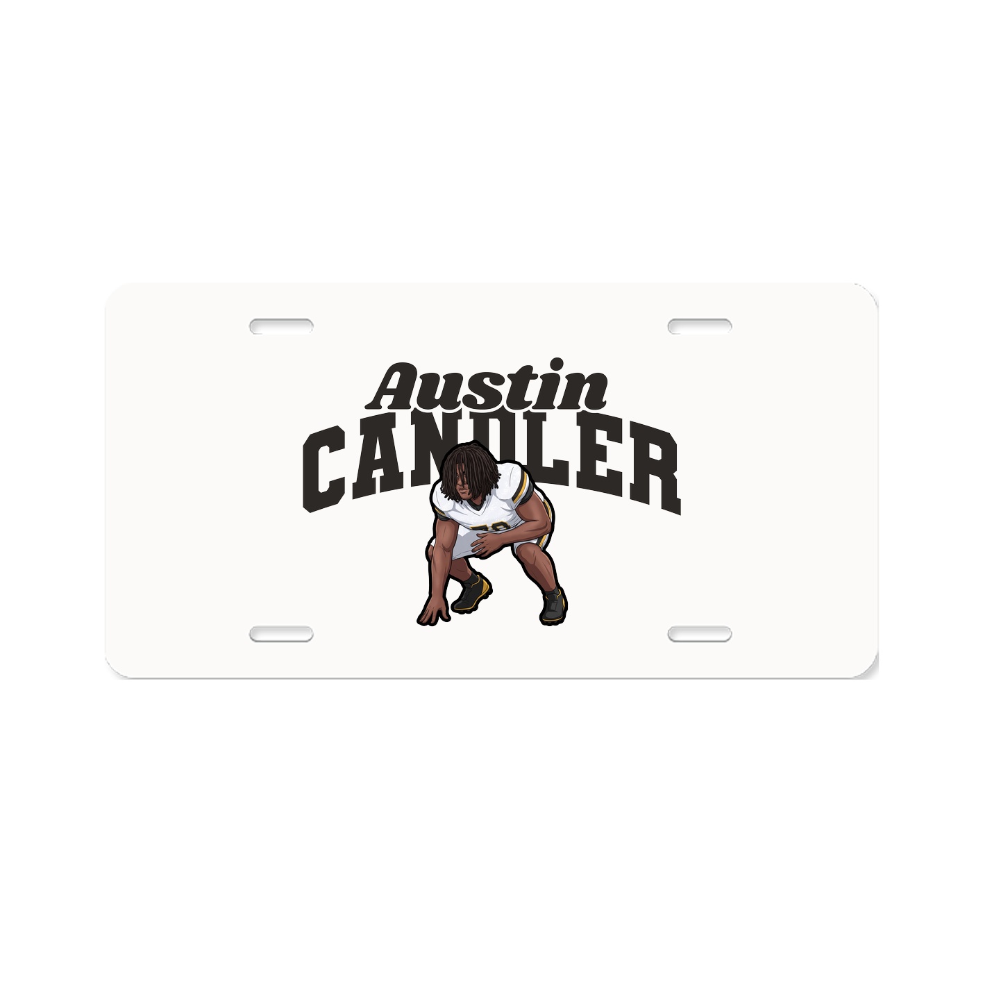 License Plate — Signature Arch in Classic