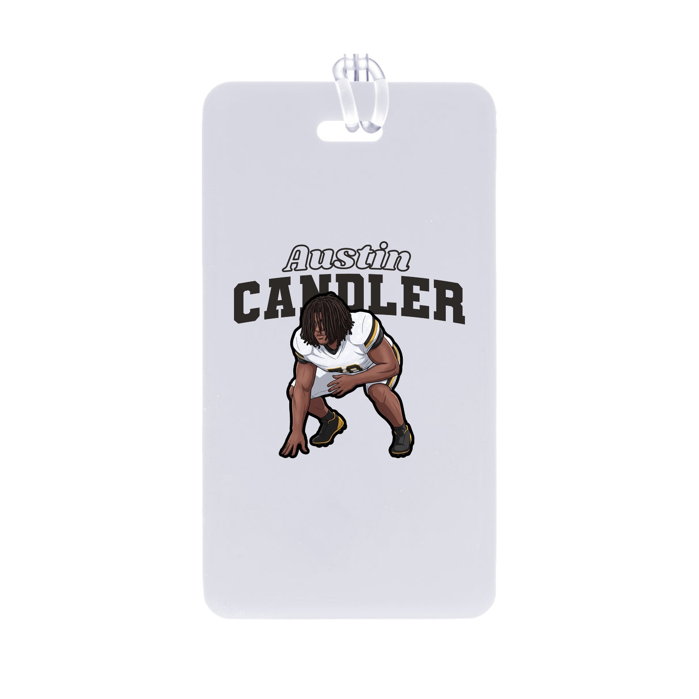 Bag Tag — Name Arch in Classic