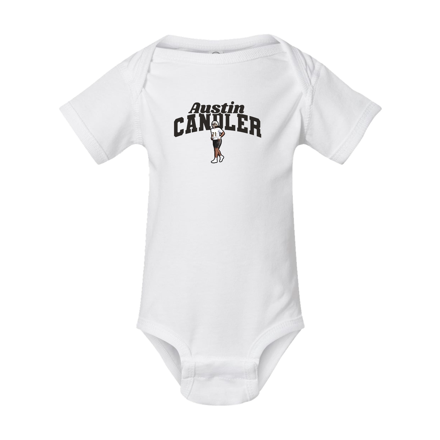 Baby Onesie — Signature Arch in White