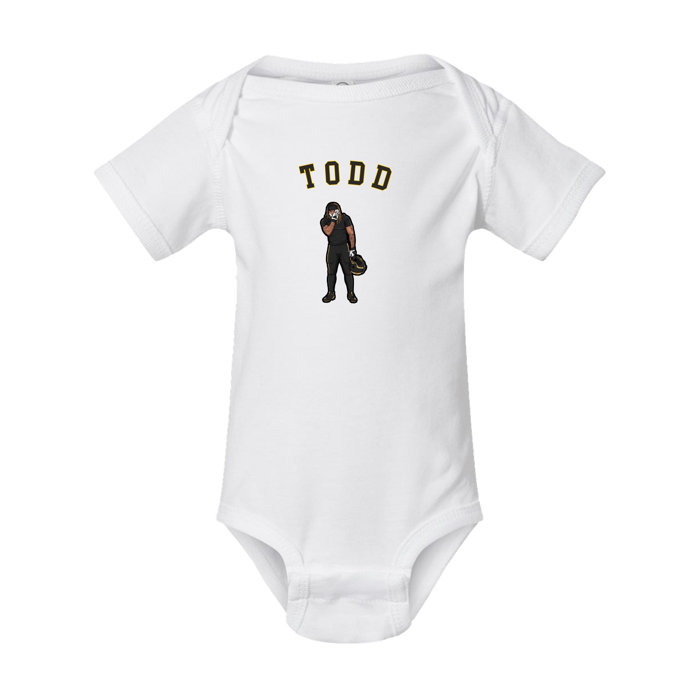 Baby Onesie — Shirsey Arch in White