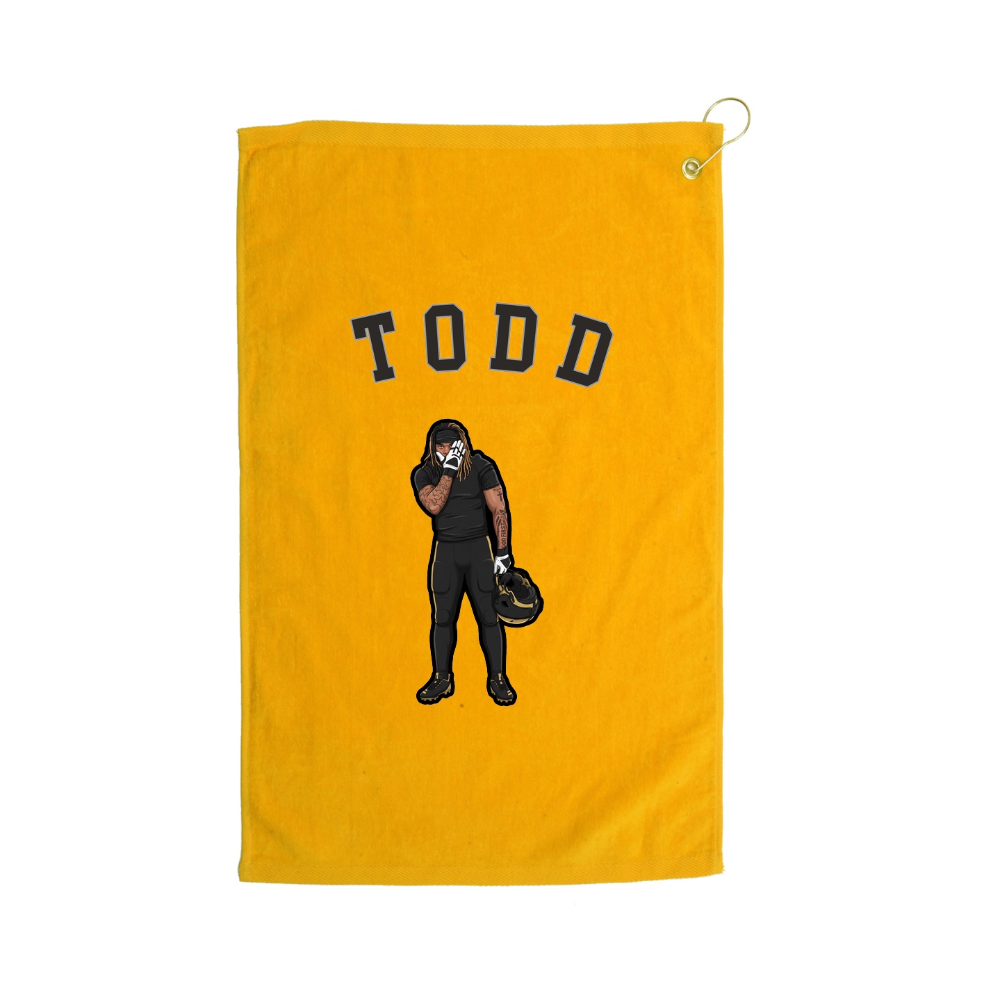 Golf Towel — Shirsey Arch in Gold