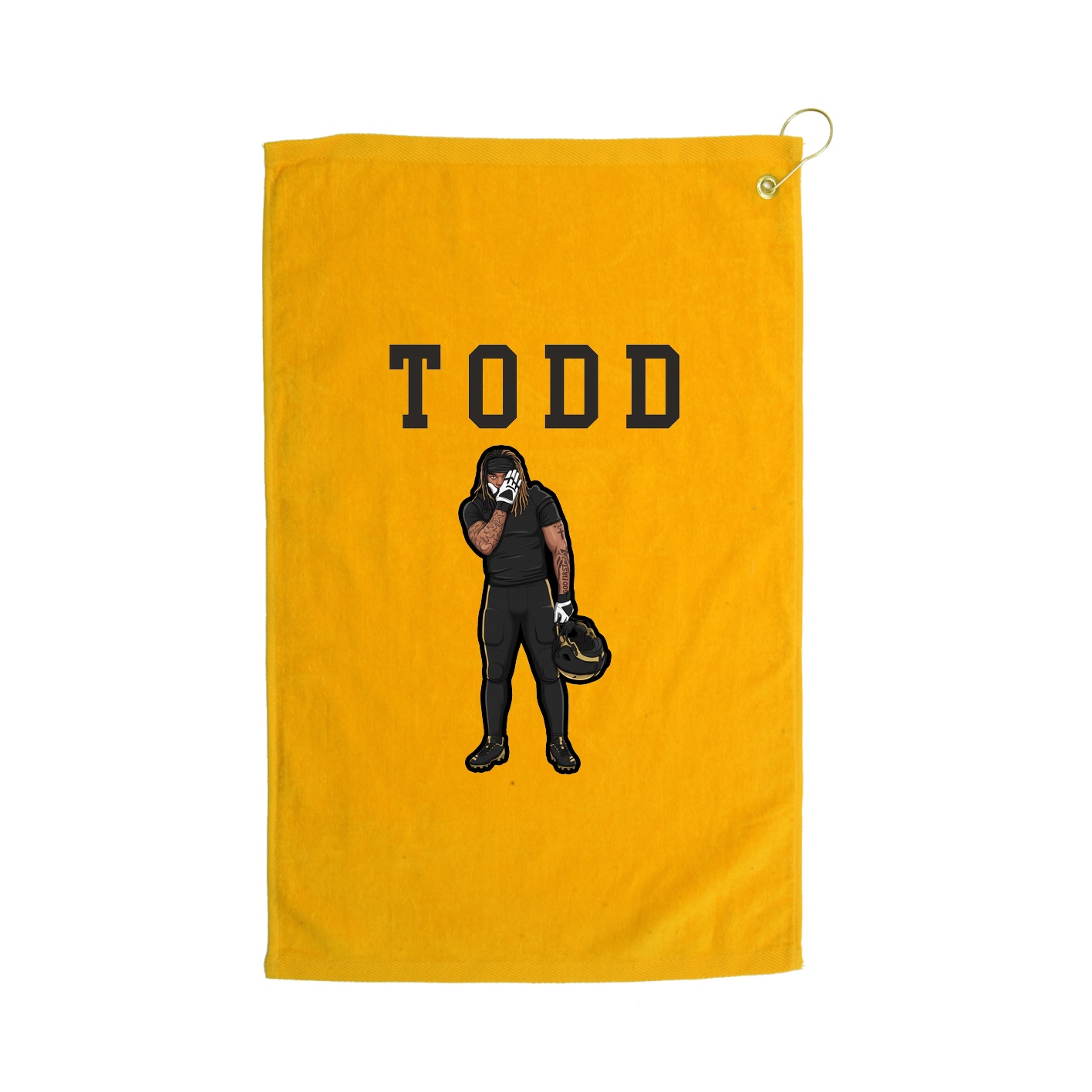 Golf Towel — Shirsey in Gold