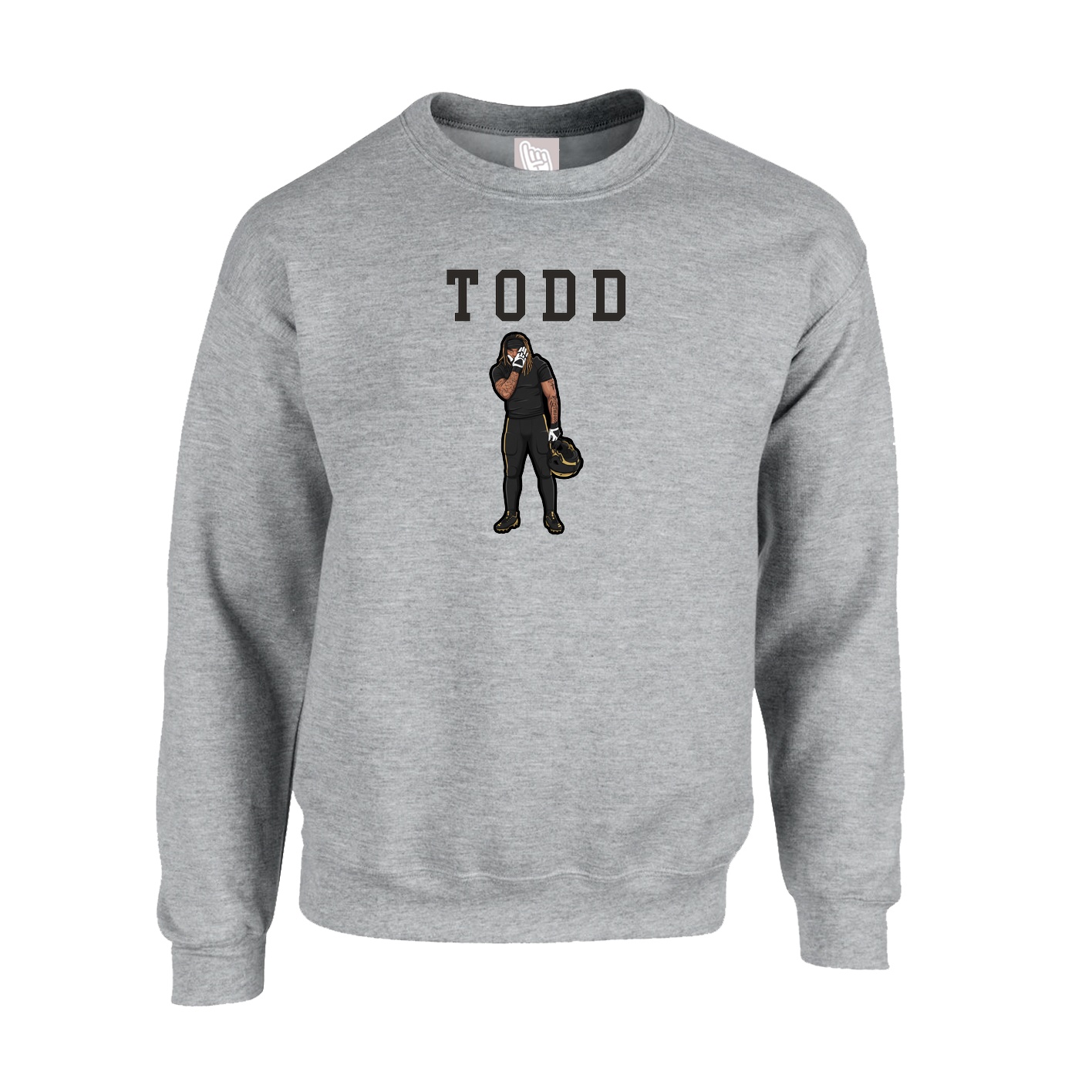 Fleece Crew — Shirsey in Grey