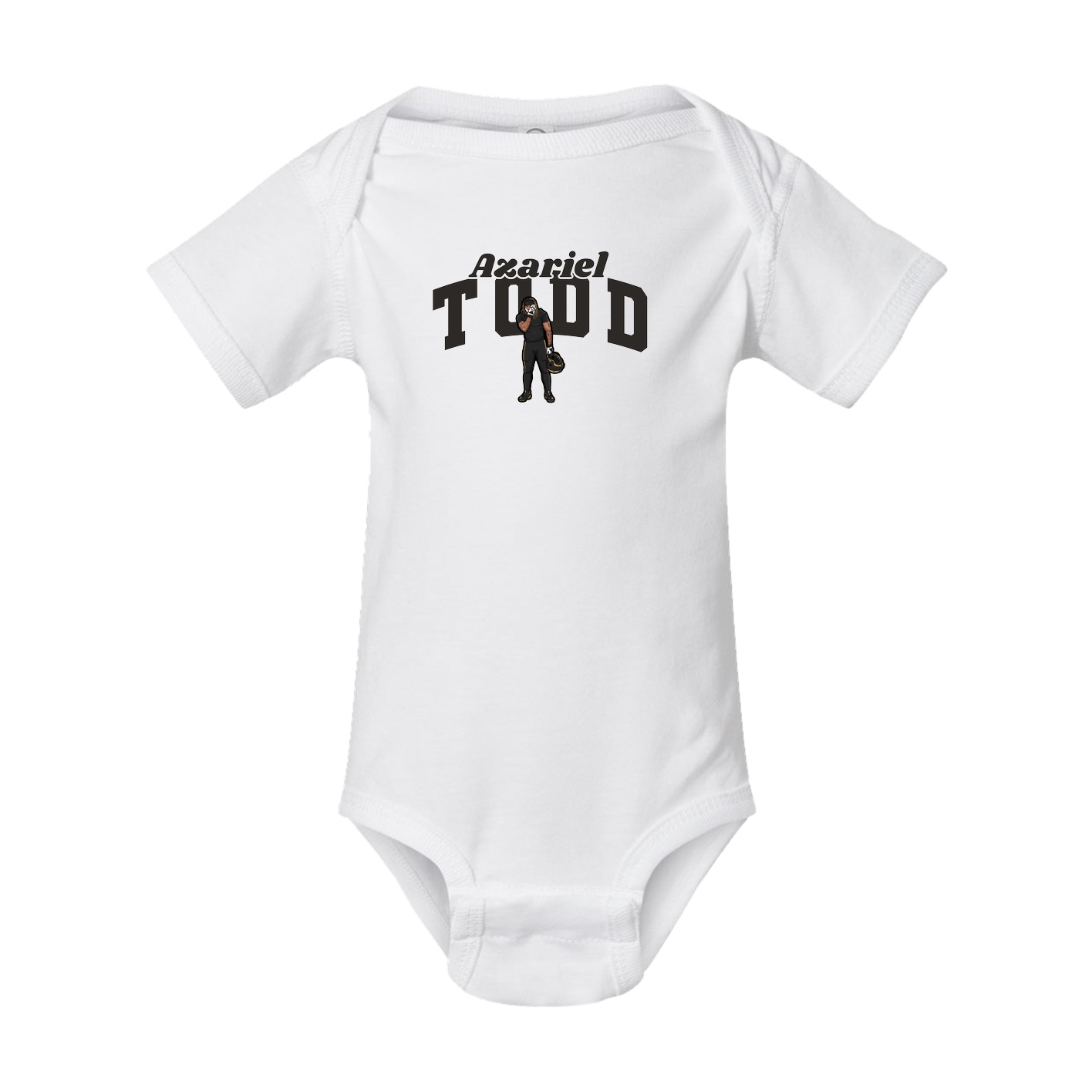 Baby Onesie — Signature Arch in White