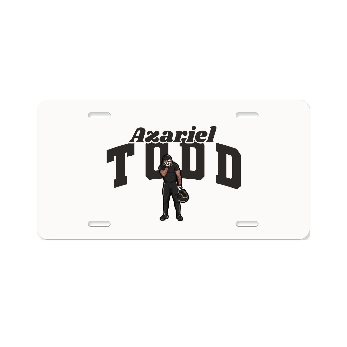 License Plate — Signature Arch in Classic