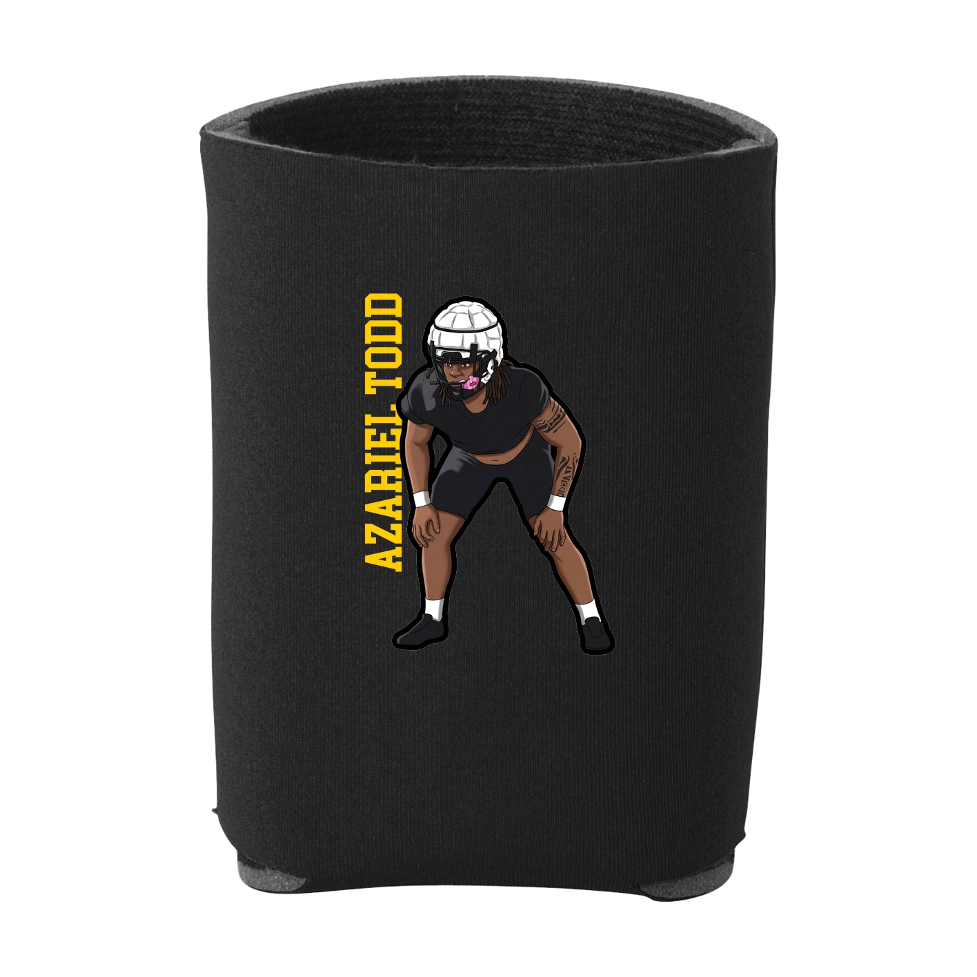 Can Holder — Name Vertical in Black