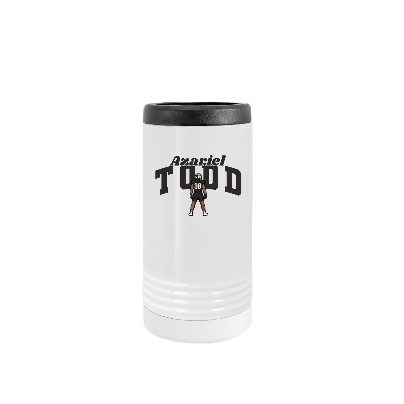 Slim Beverage Holder — Signature Arch in White