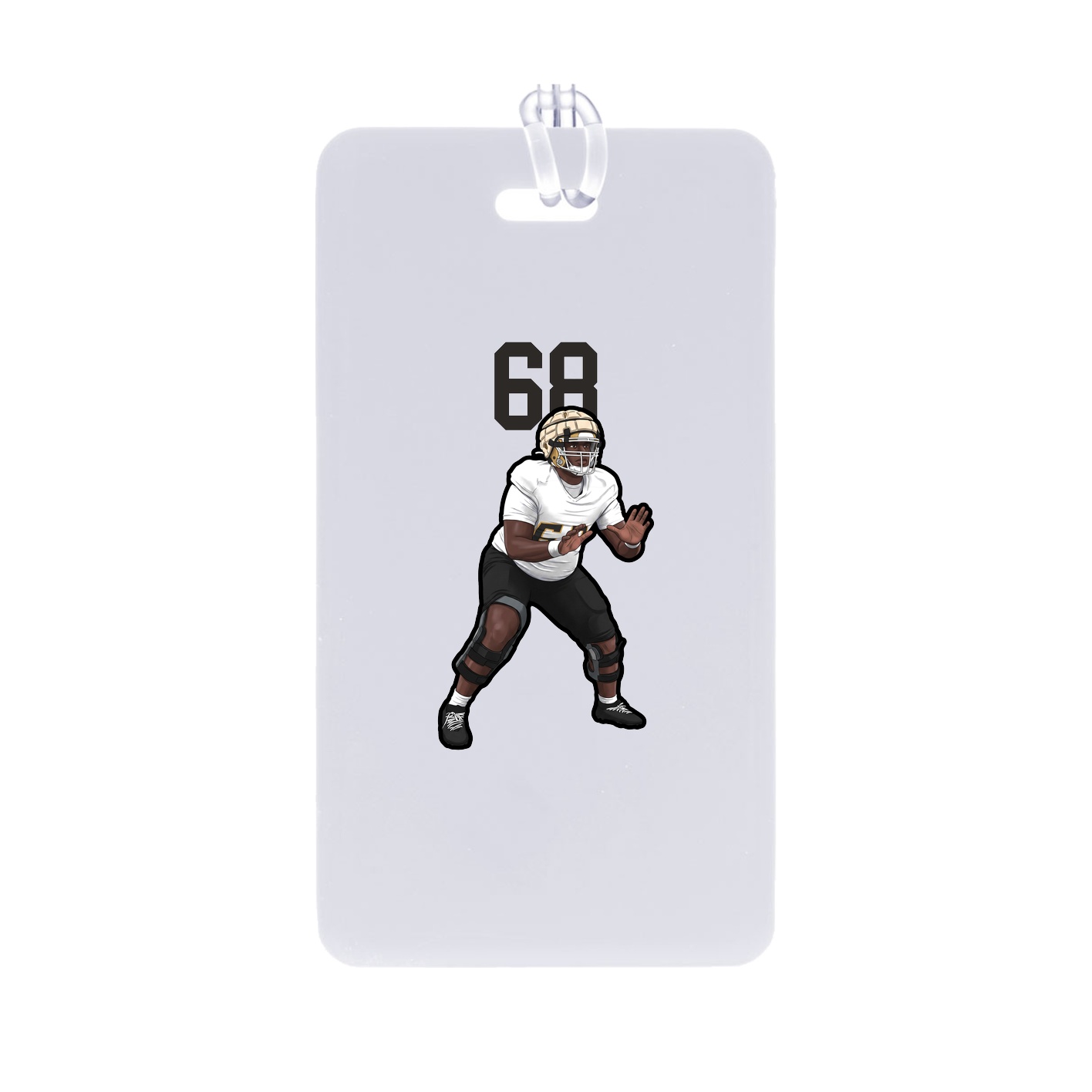 Bag Tag — Number Top in Classic