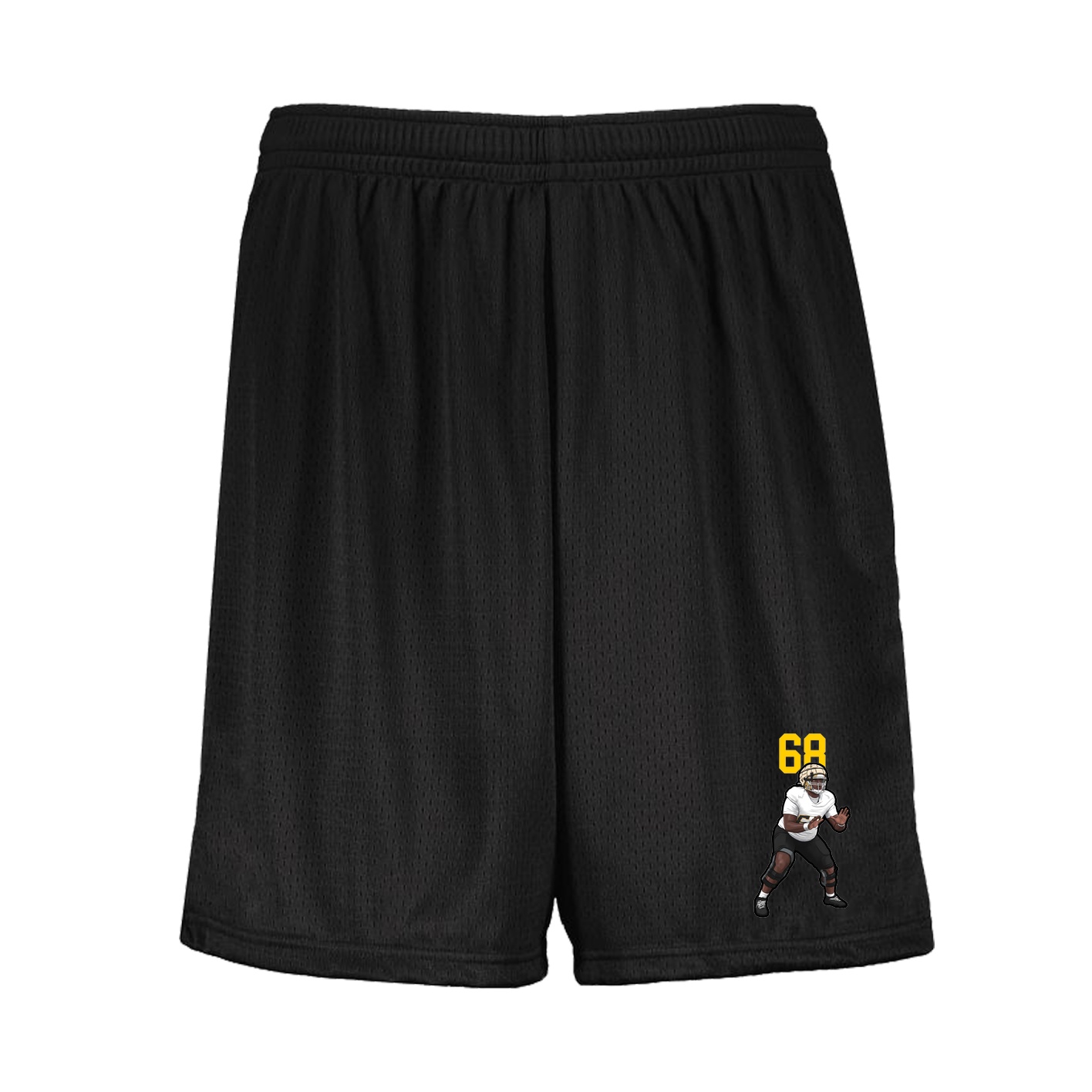Shorts — Number Top in Black
