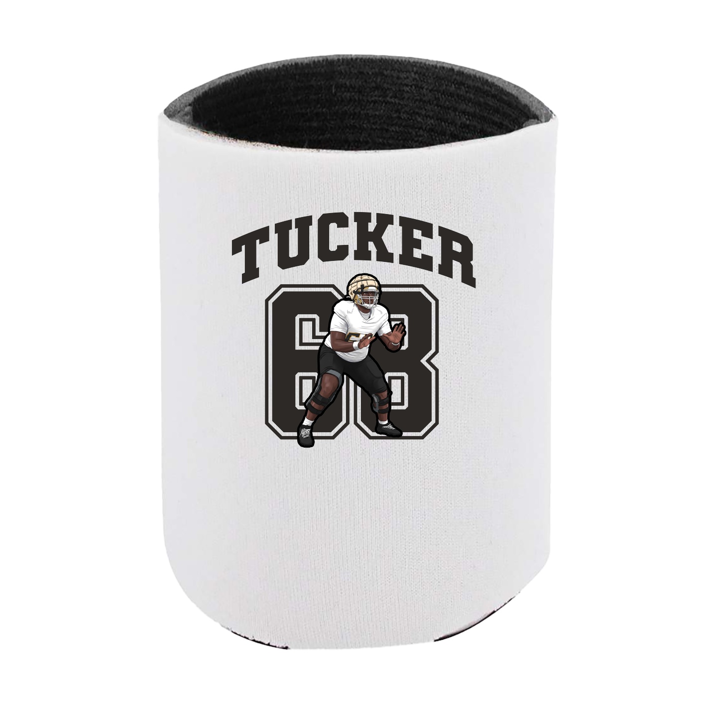 Can Holder — Number in White