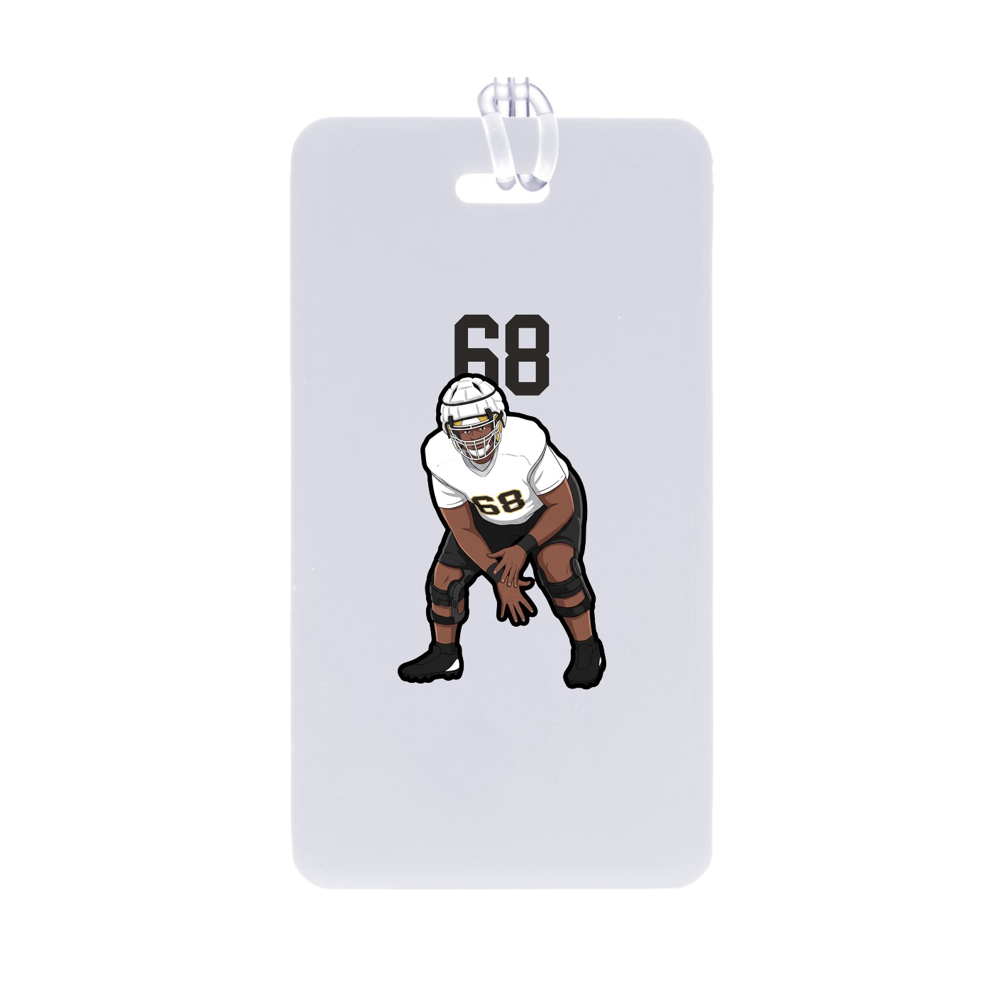 Bag Tag — Number Top in Classic