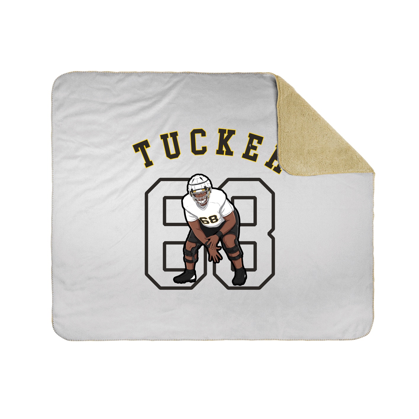 Throw Blanket — Shirsey Arch in White