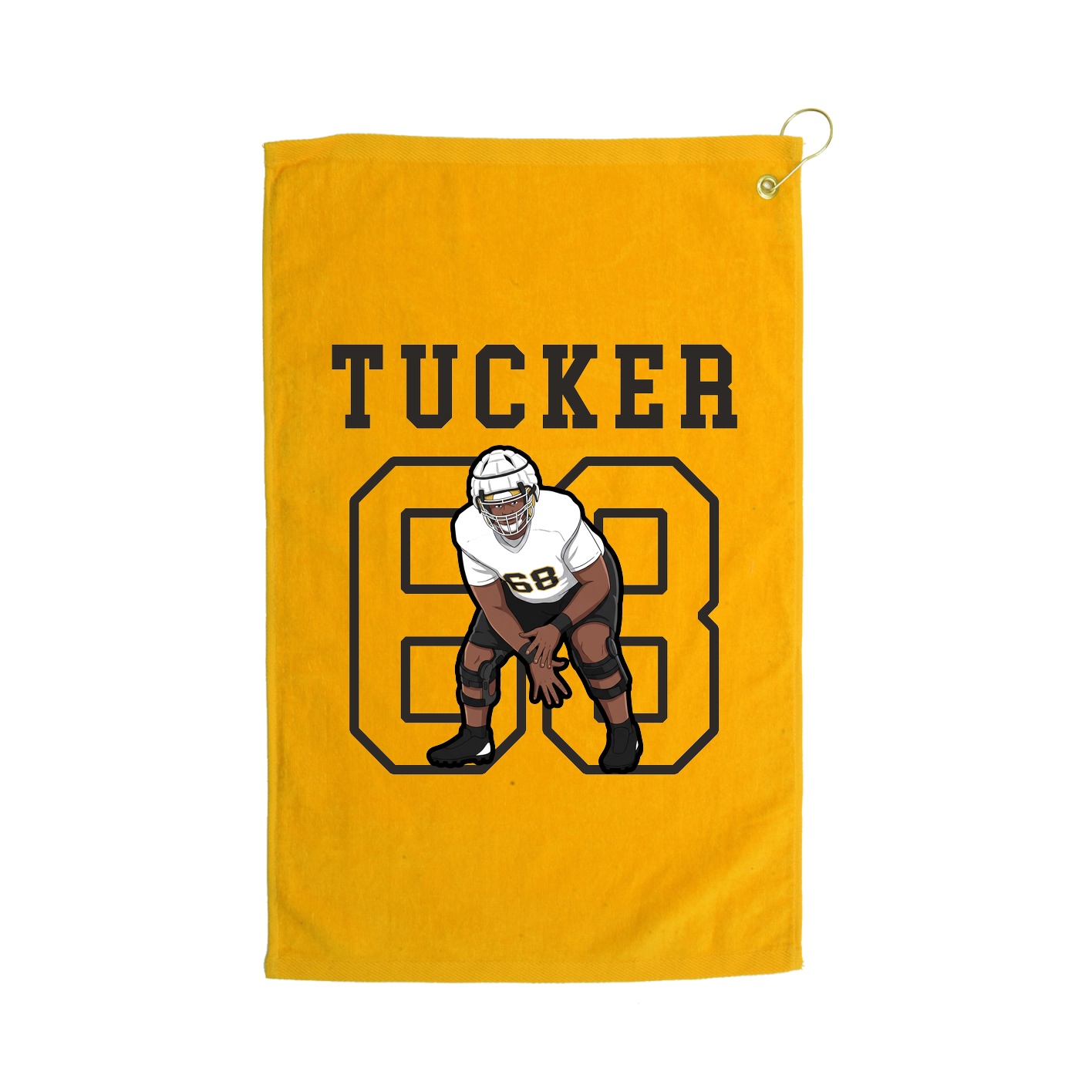 Golf Towel — Shirsey in Gold