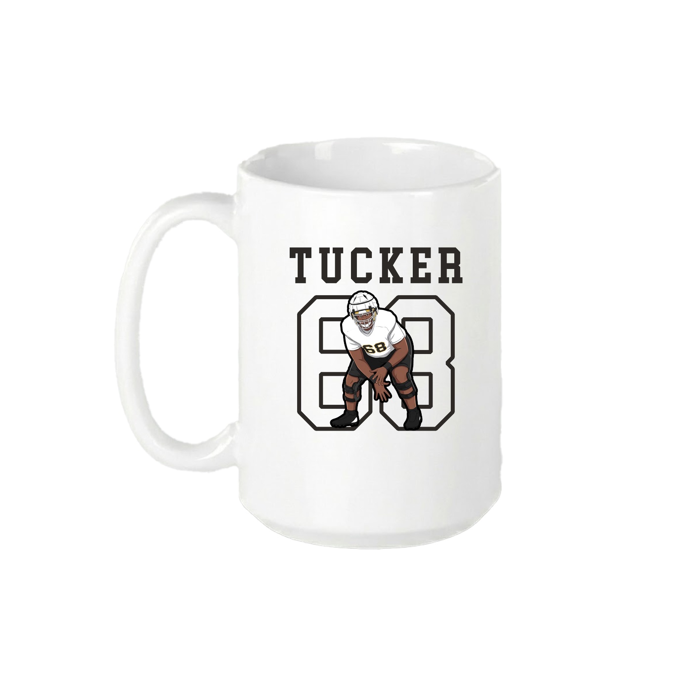 15oz Coffee Mug — Shirsey in White