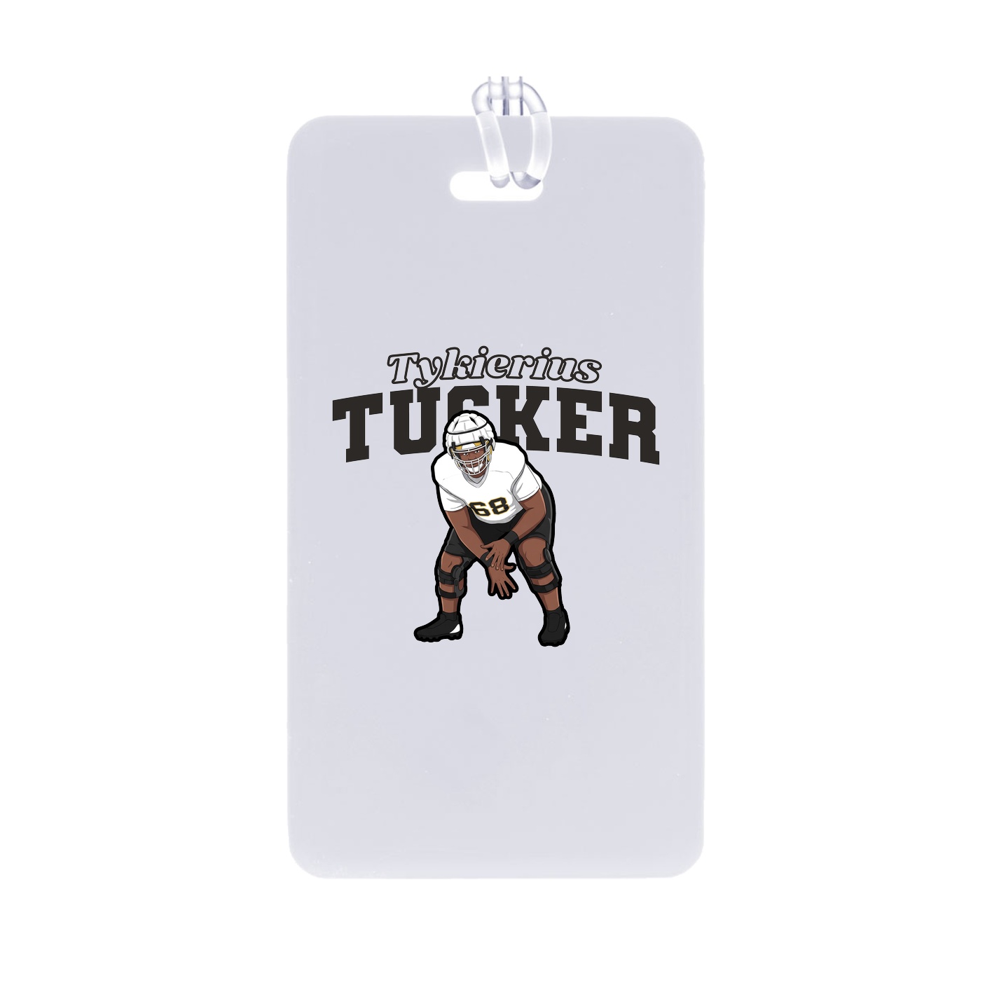 Bag Tag — Name Arch in Classic