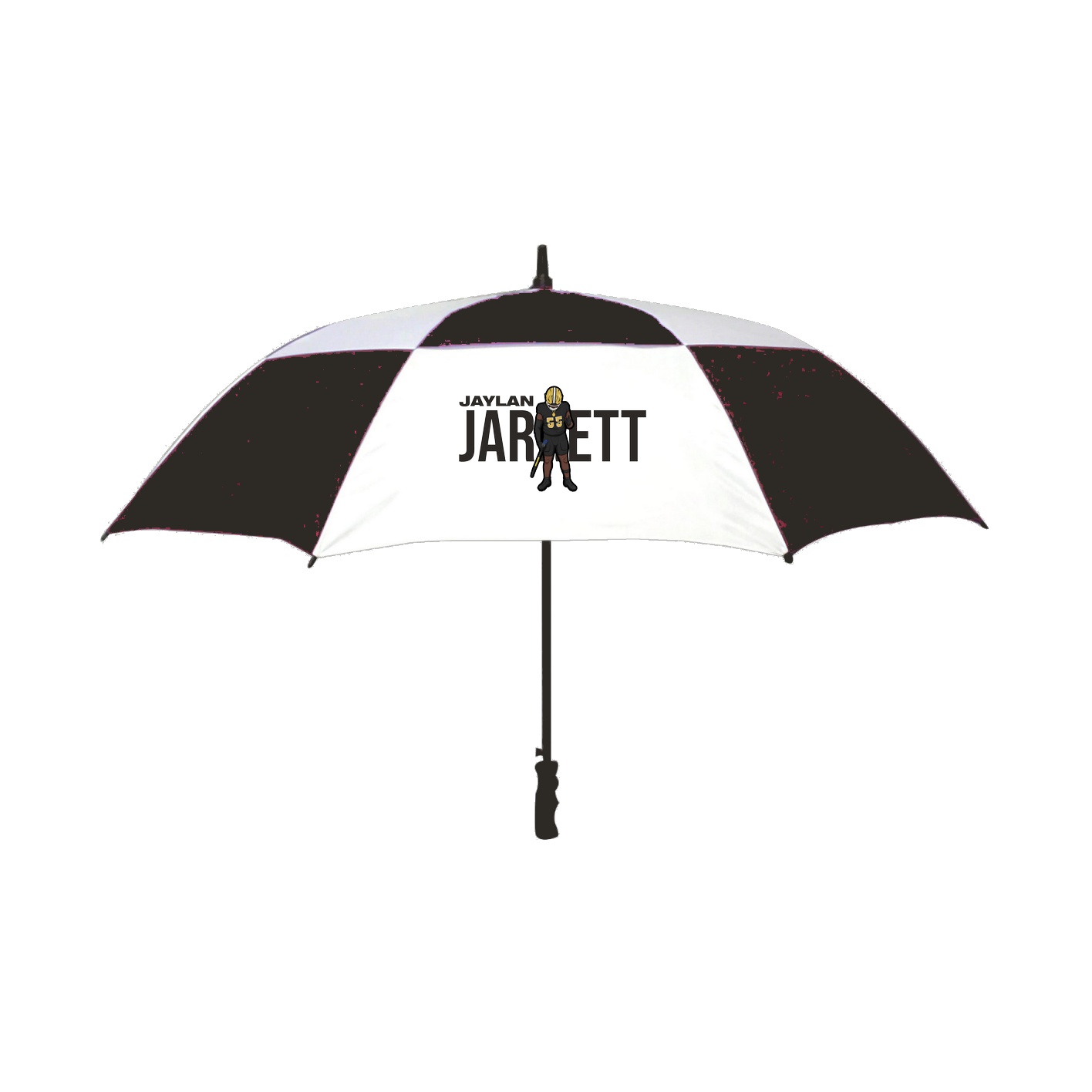 Golf Umbrella — Player Name in Black