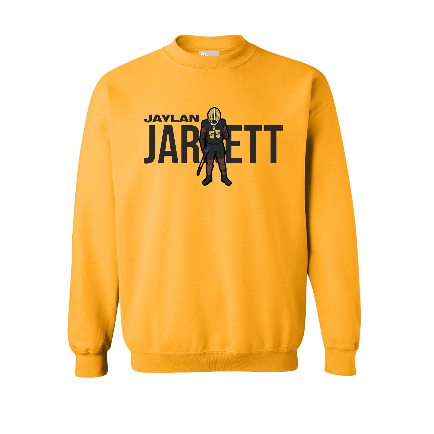 Fleece Crew — Player Name in Gold