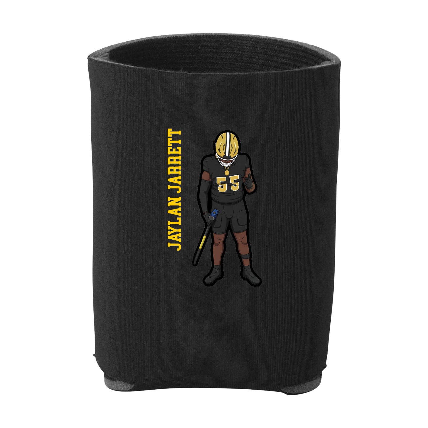 Can Holder — Name Vertical in Black