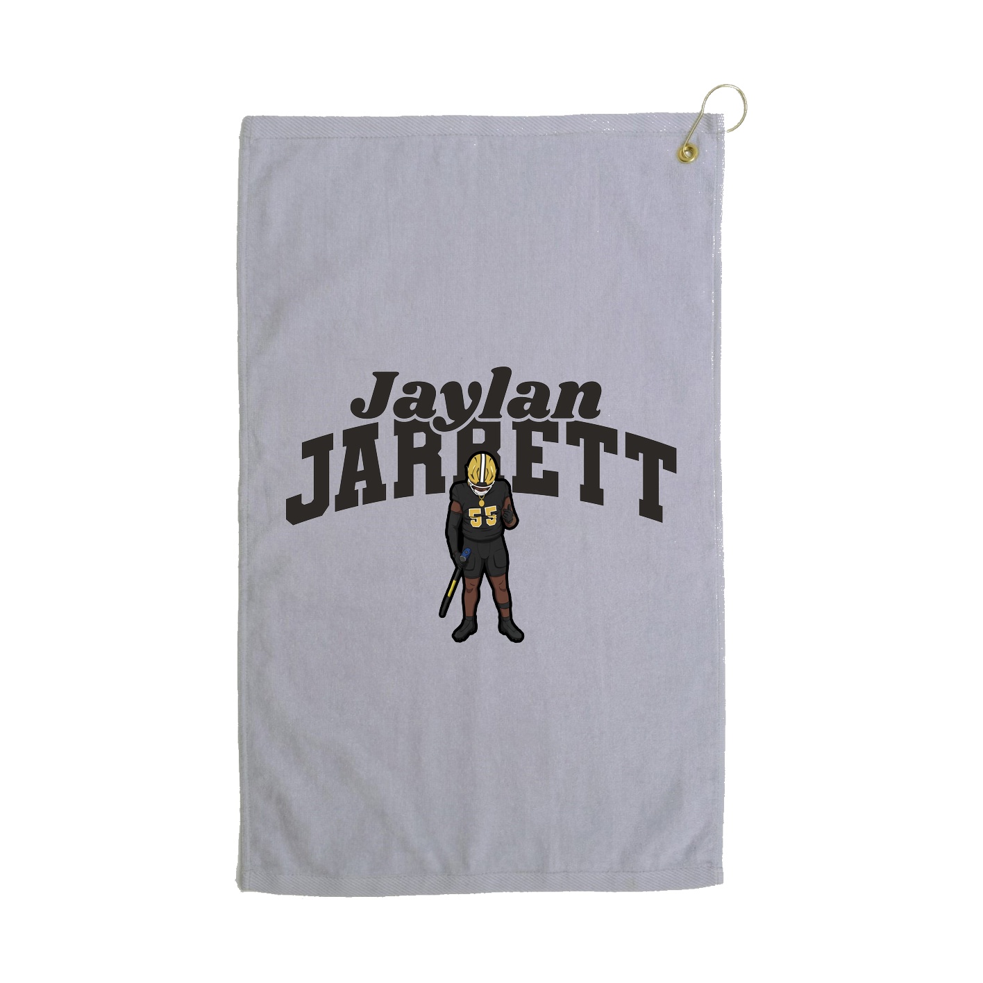 Golf Towel — Signature Arch in Grey