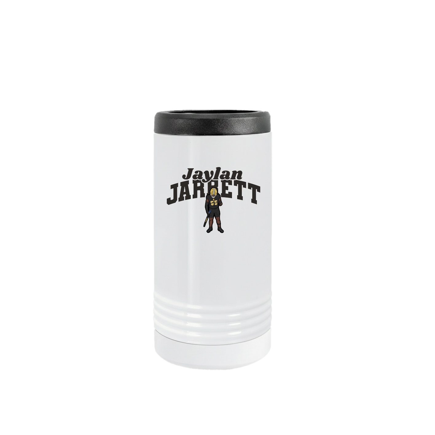 Slim Beverage Holder — Signature Arch in White