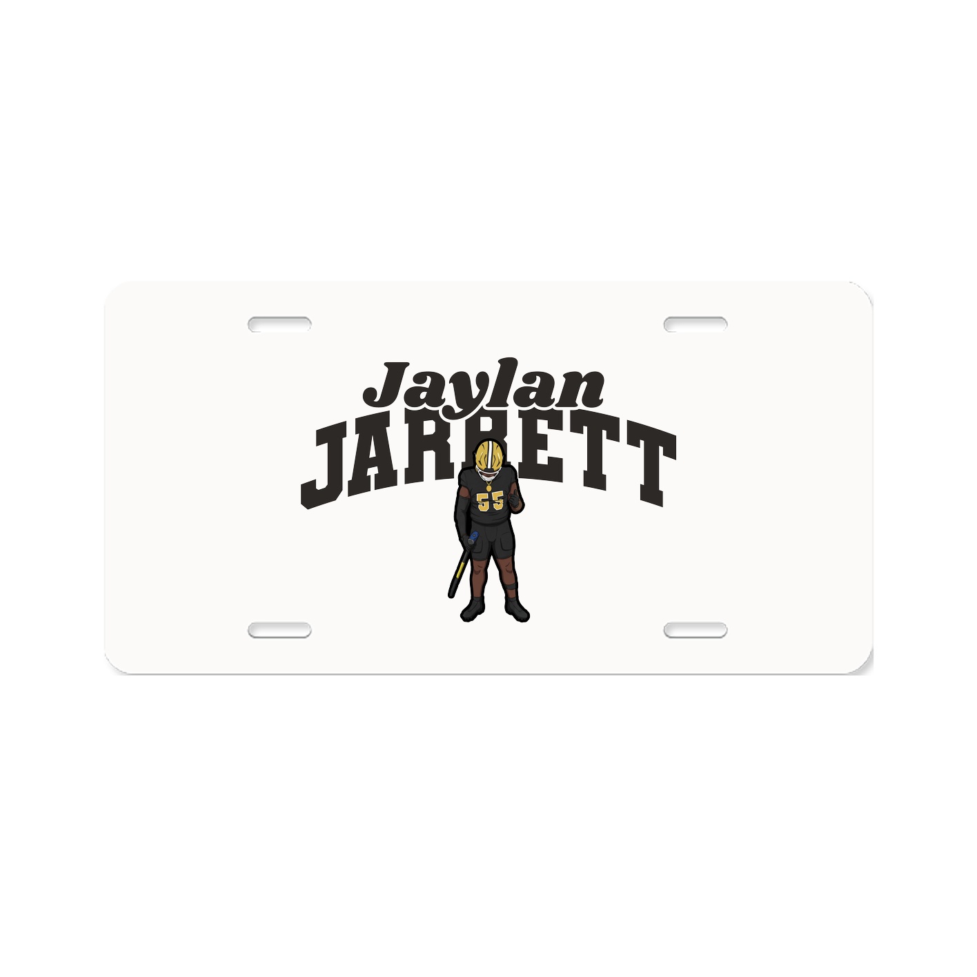 License Plate — Signature Arch in Classic