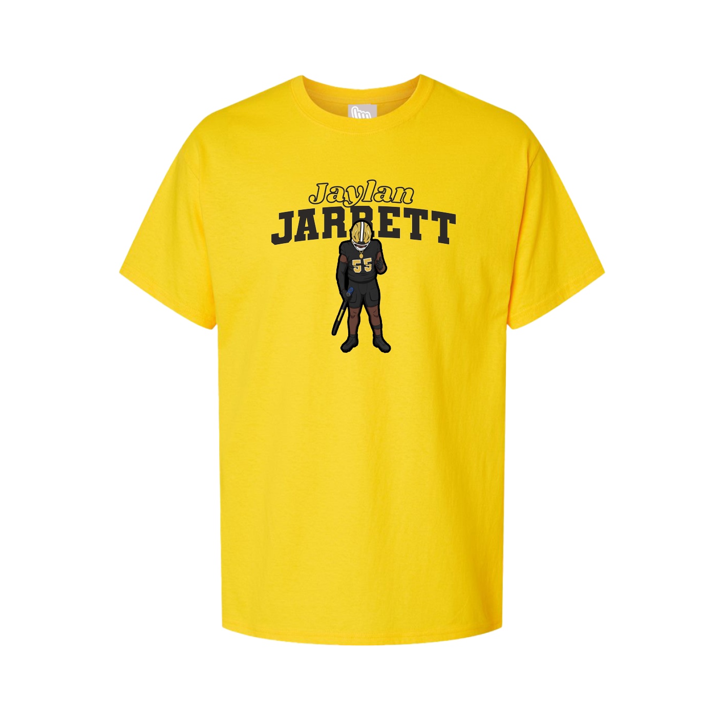 Tee — Name Arch in Gold