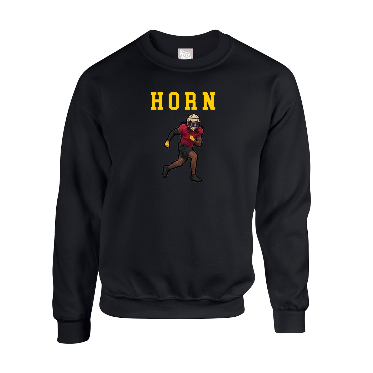 Fleece Crew — Shirsey in Black